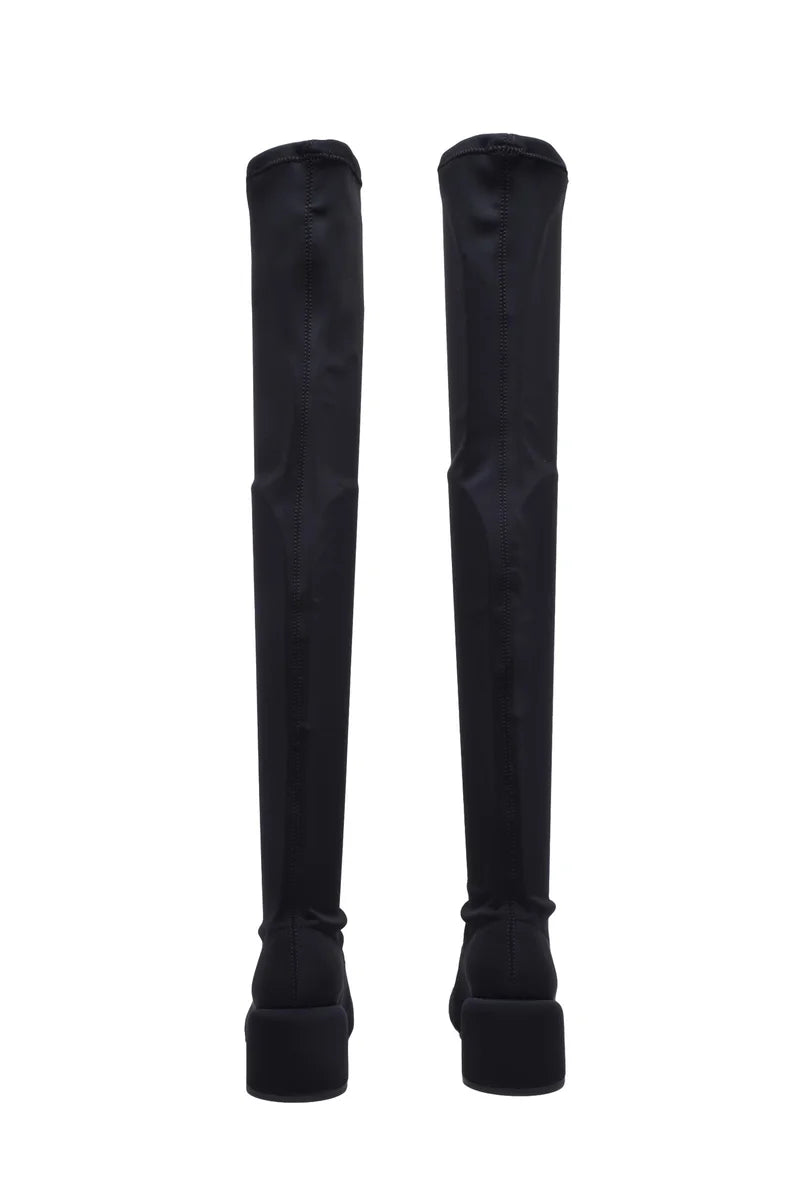 Niki Neoprene Boots - Black