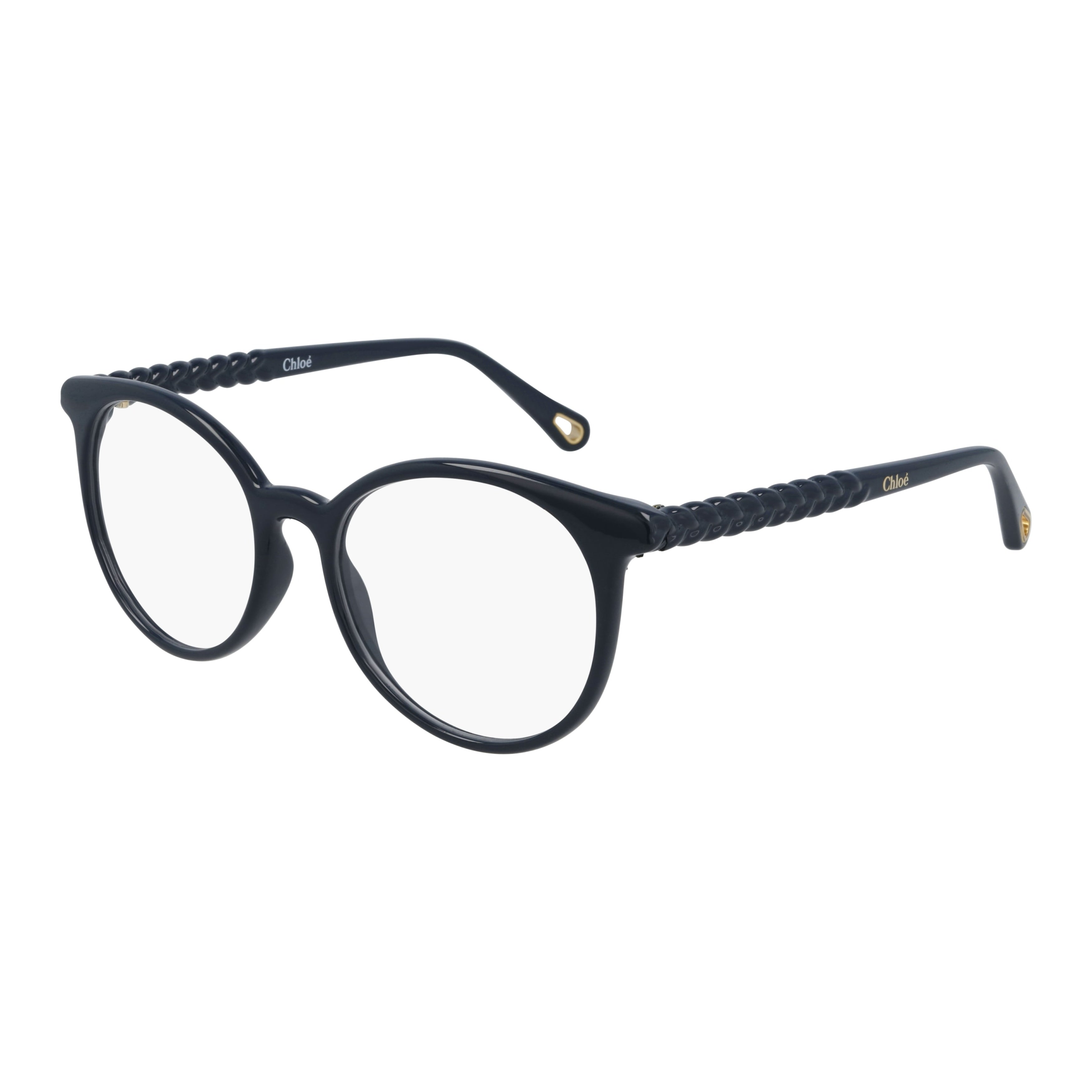 Ch0006o Round Black Eyeglass Frames