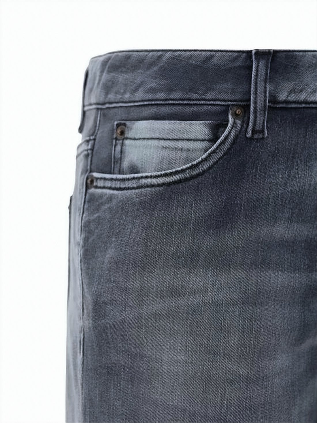 Slim Fit Denim Pants