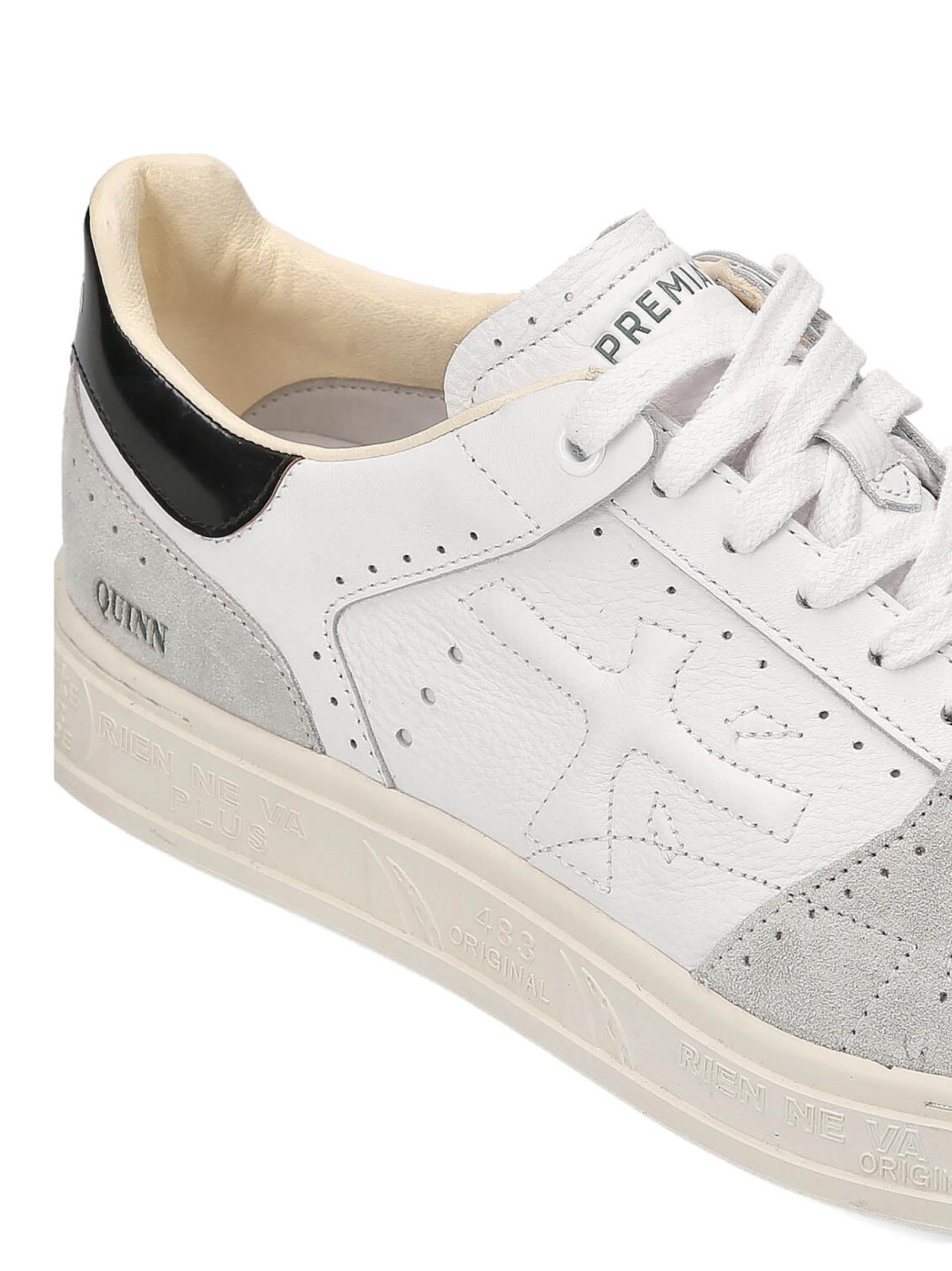 Low-Top Sneakers With Micro Perforations