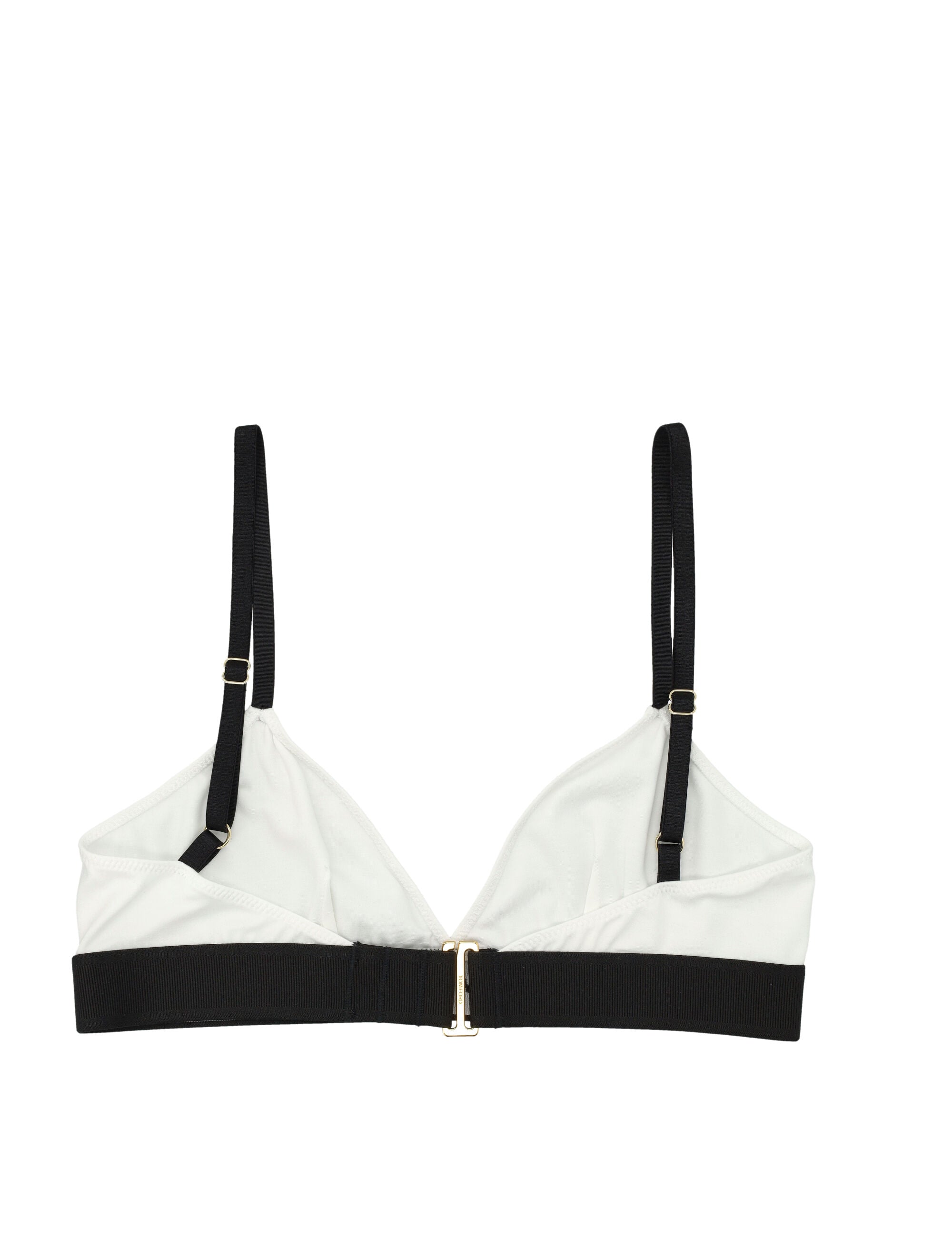 Signature Modal Bra with Gold-tone Detailing