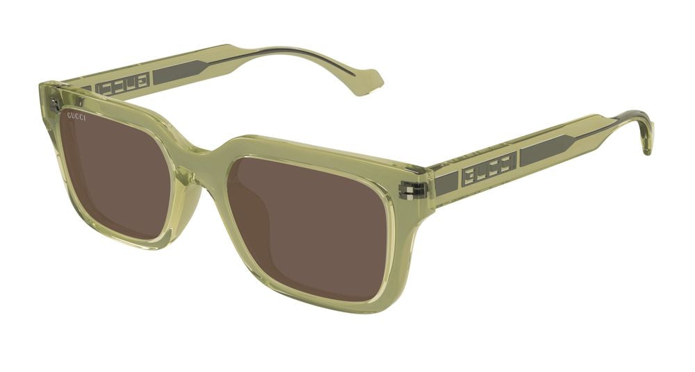 Sunglasses Gucci GG1732SK 003 Green Green Brown 55/20/145