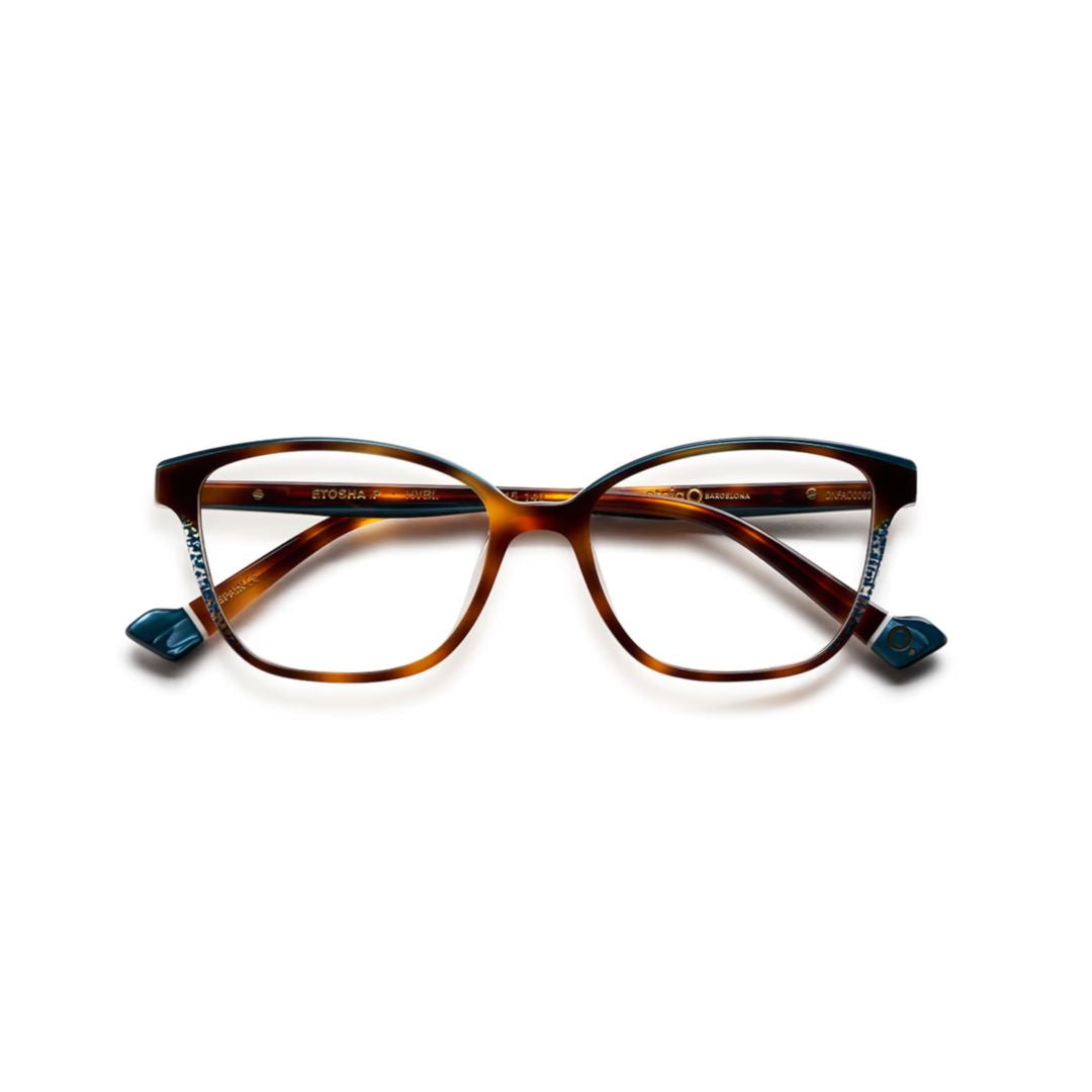 Etosha Classic Cat-Eye Eyeglasses with Tortoiseshell Acetate Frame
