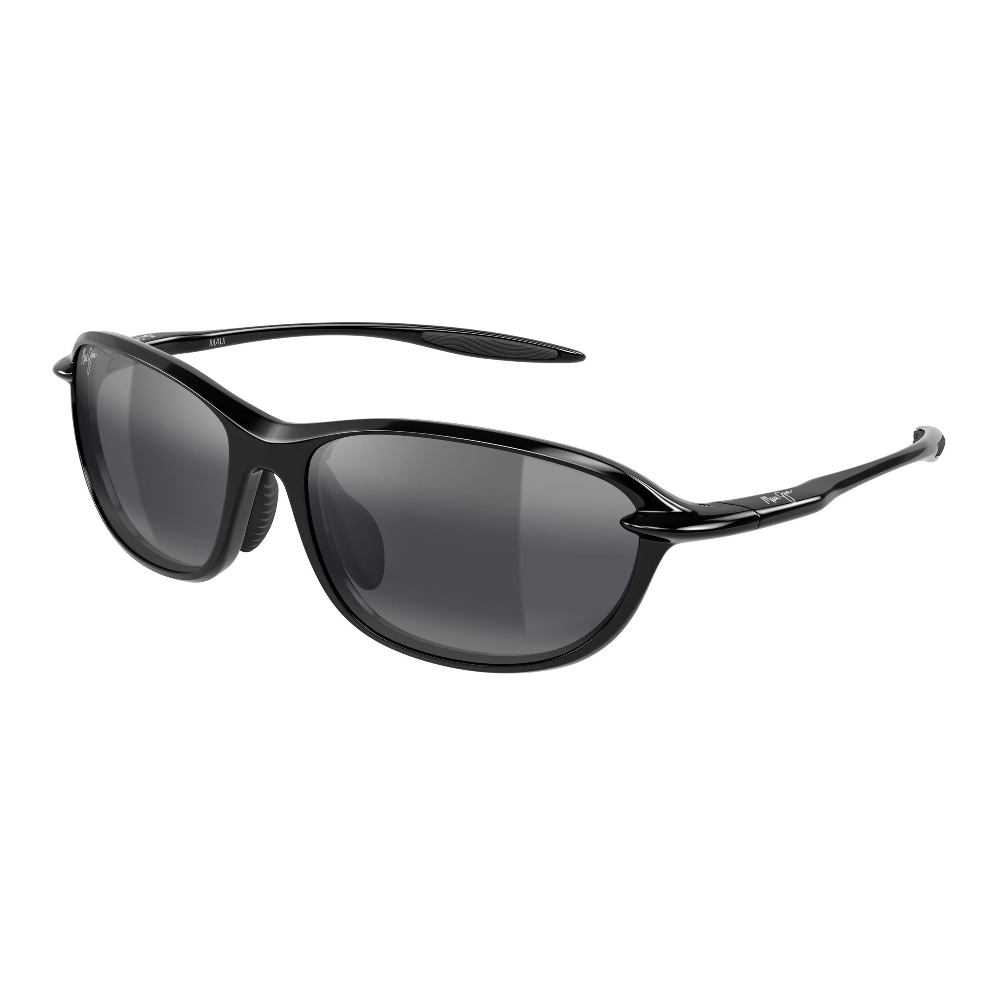 Hookipa Ultra R - Af Rectangular Frame Sunglasses with Glossy Black Finish