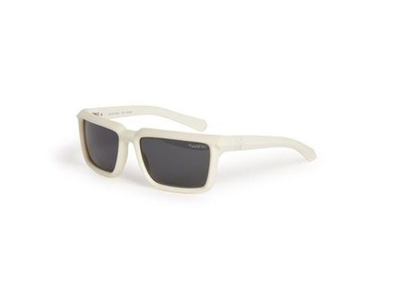 Oeri067 Portland Translucent Off-White Square Frame Sunglasses