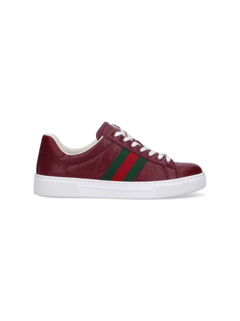 Ace' Sneakers – Red