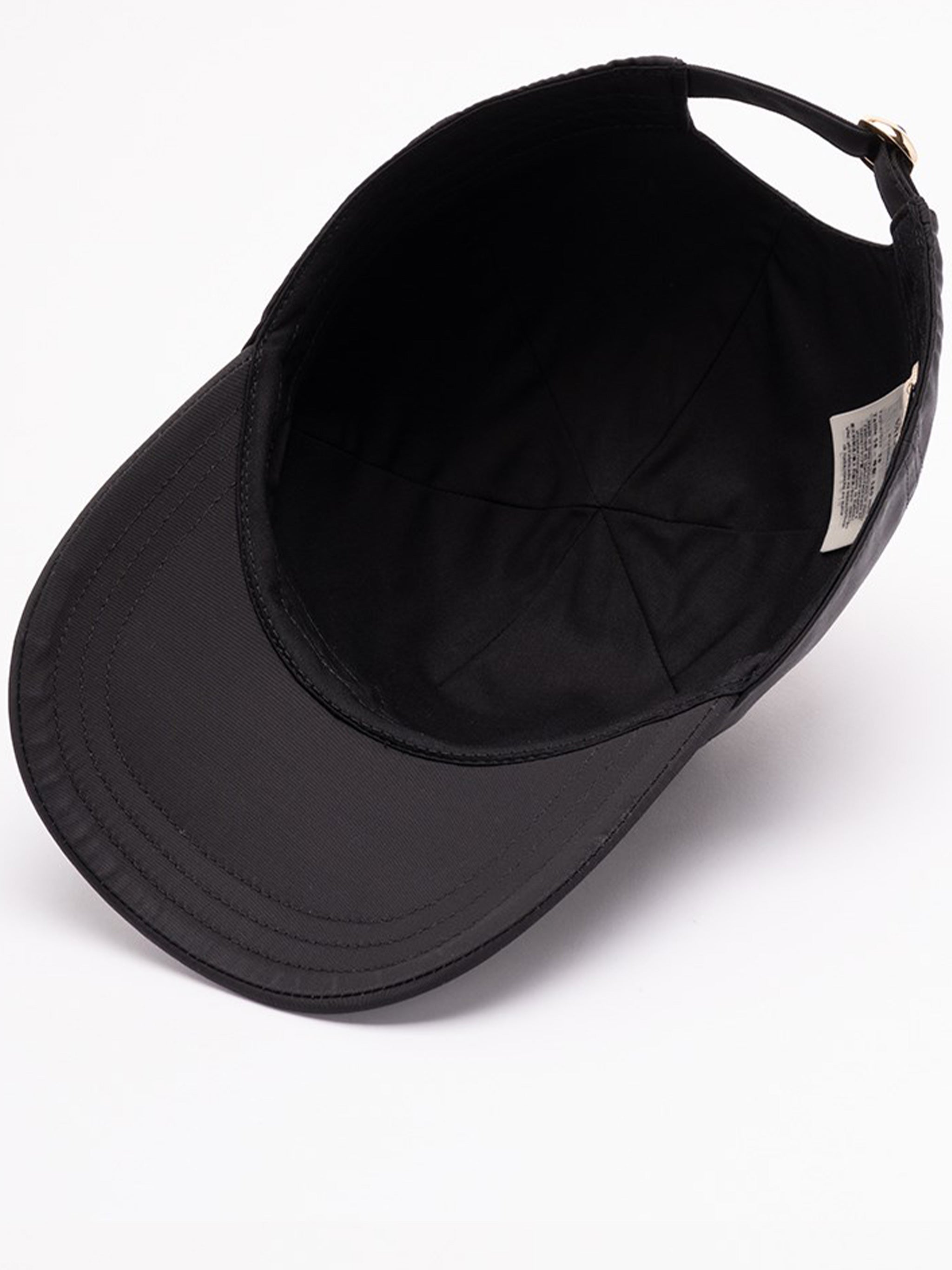 Black Chez Valentino Embroidered Baseball Cap