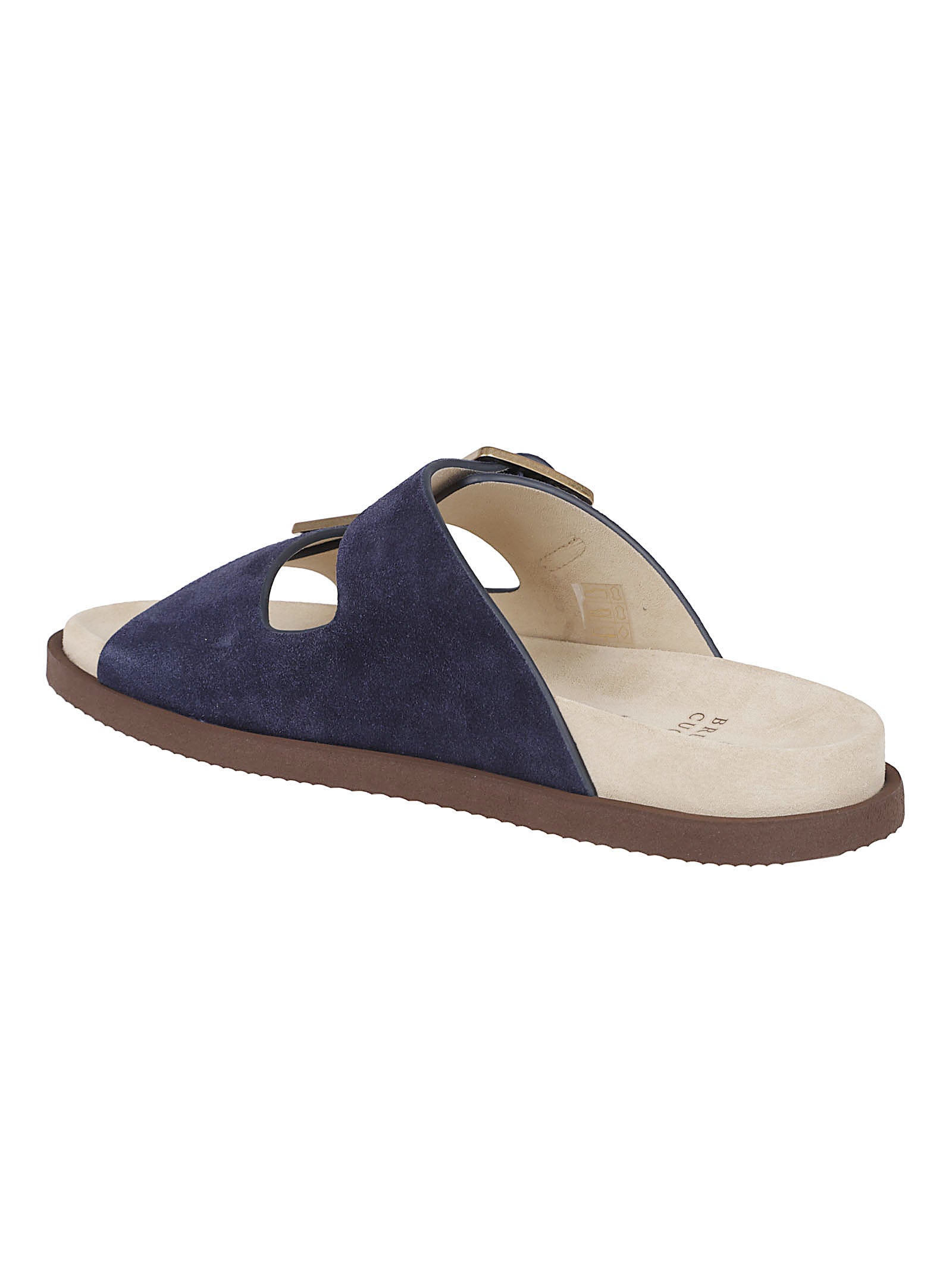 Suede-Like Textured Sandals with Adjustable Buckles