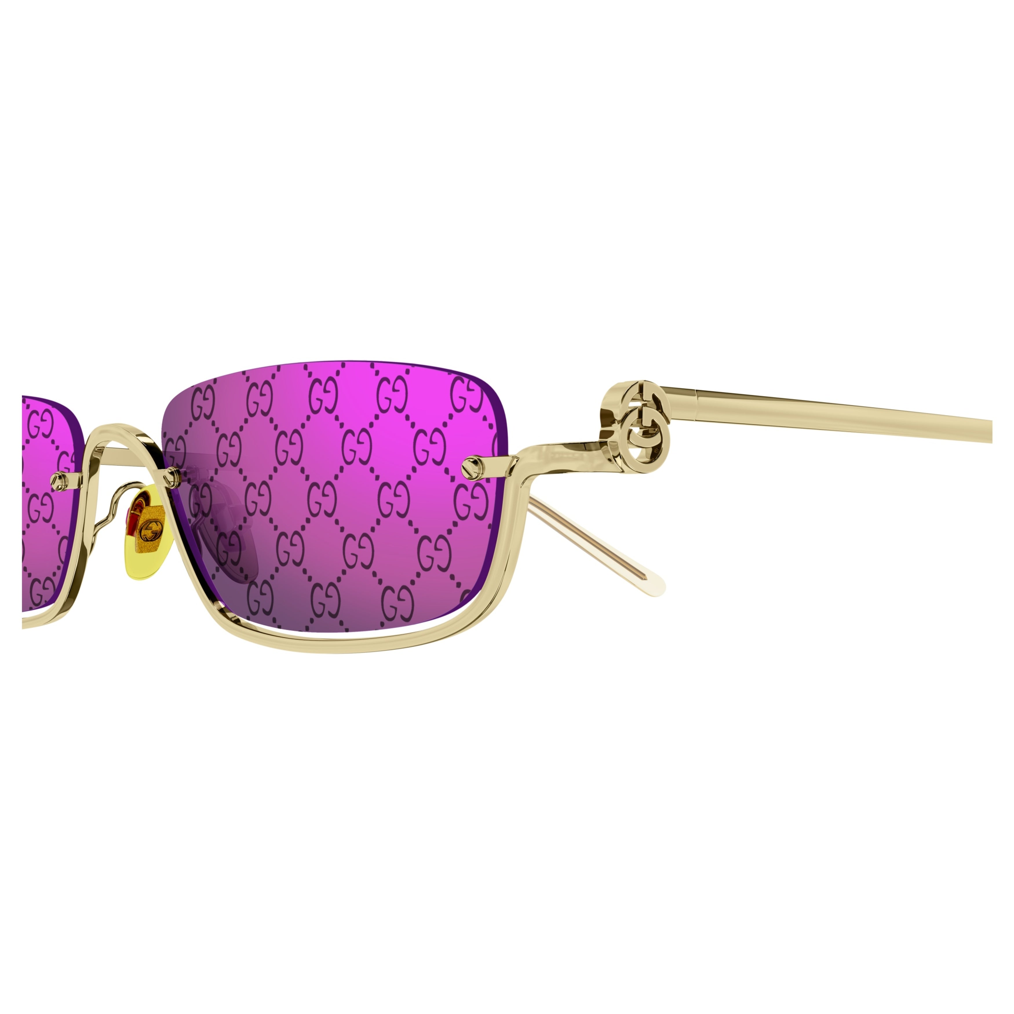 Rectangular Frame Sunglasses