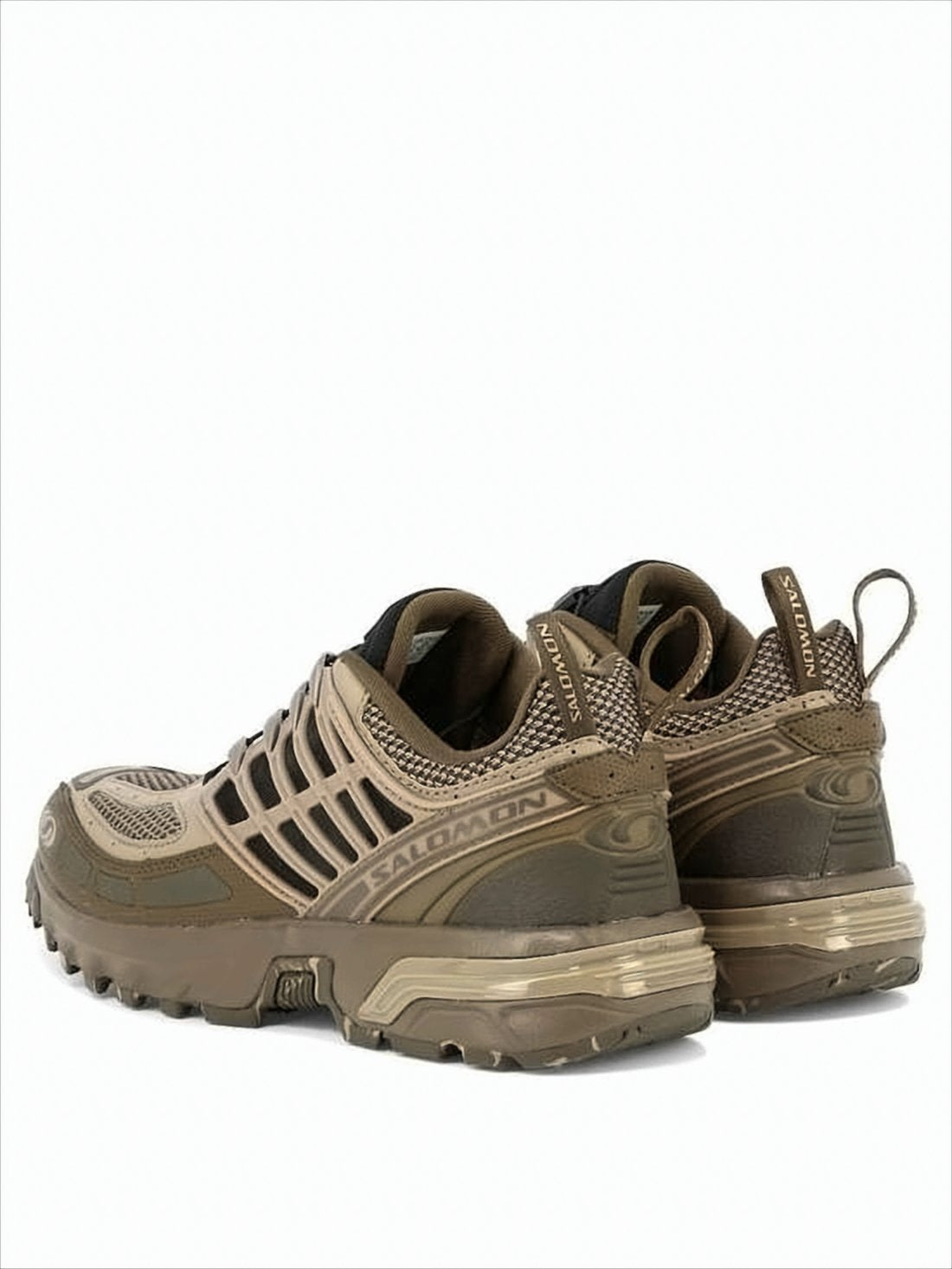 Rugged Textile and Rubber Sneakers
