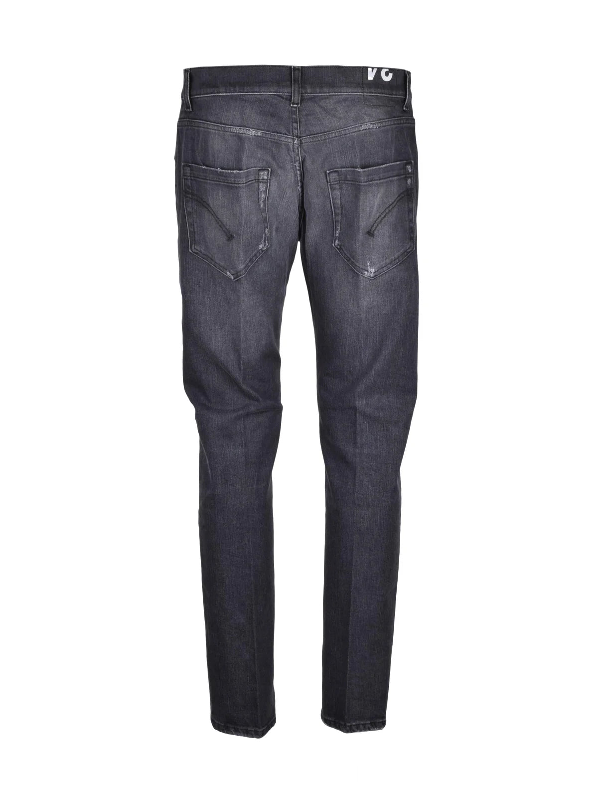Black Mius Cotton Elastane Jeans