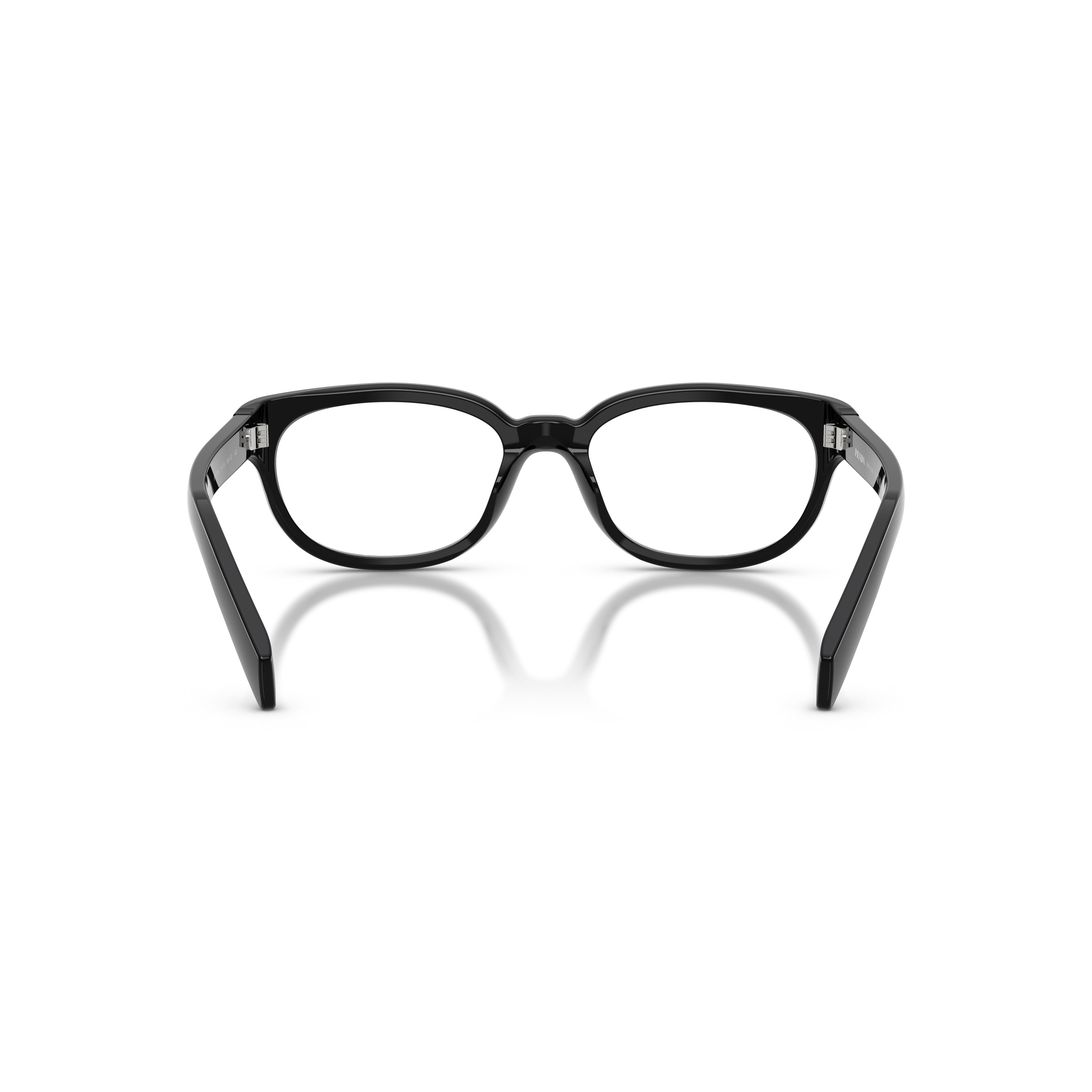 0pr D03vu Rectangular Black Acetate Sunglasses