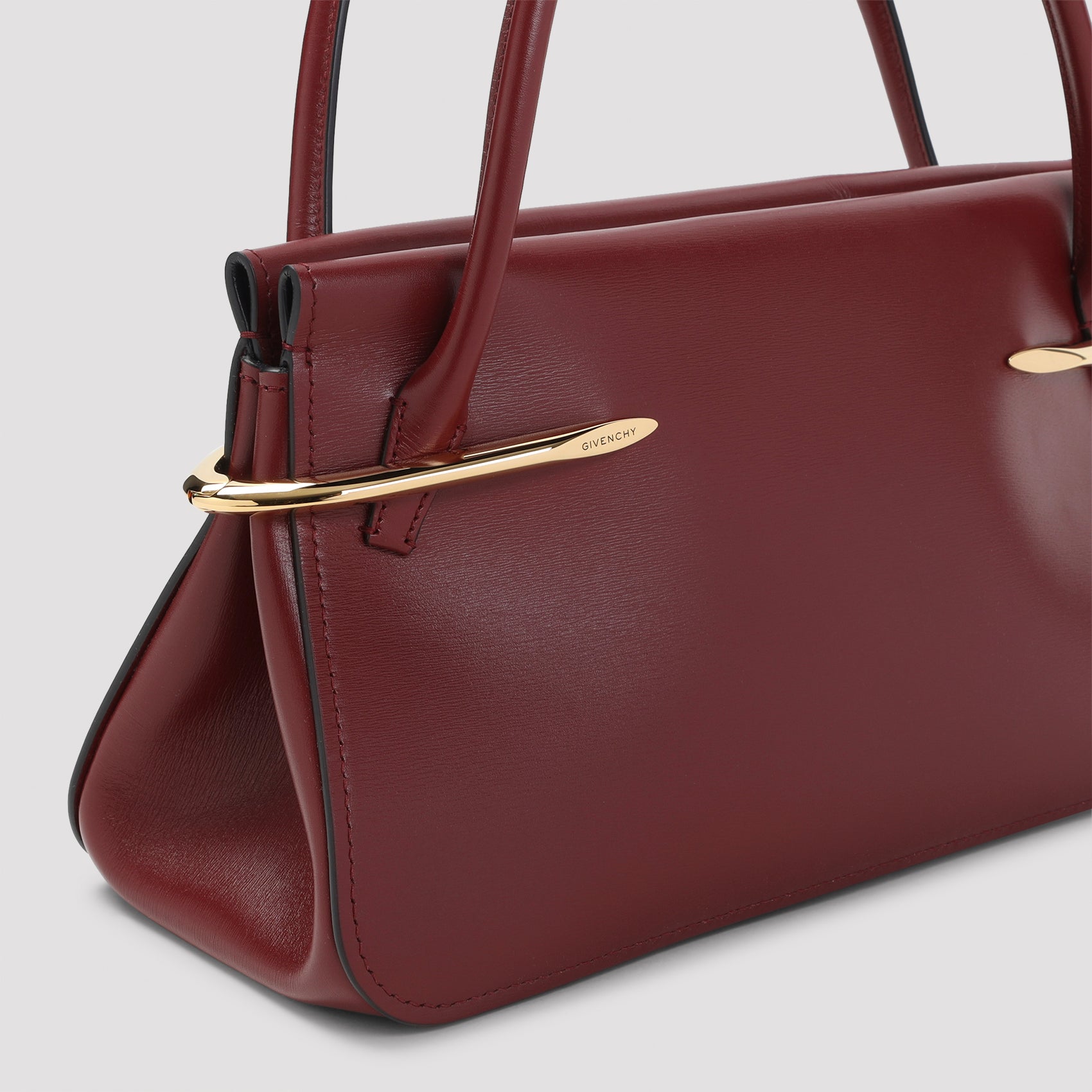 Structured Smooth Calf Leather Handbag