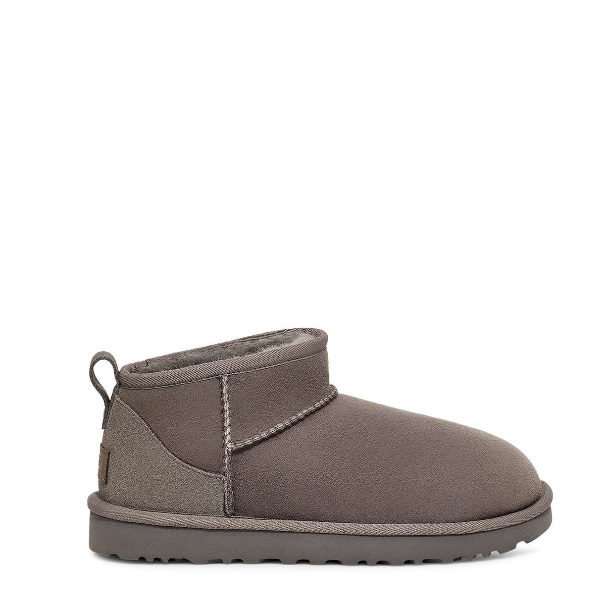 Classic Ultra Mini Grey Ankle Boots