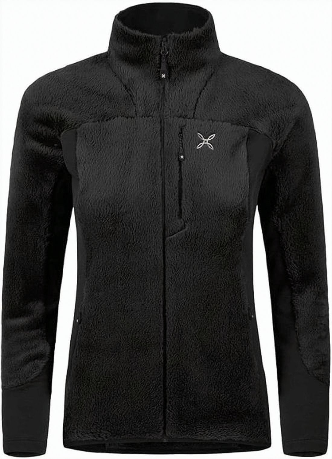Textured Casual Jacket with High Collar