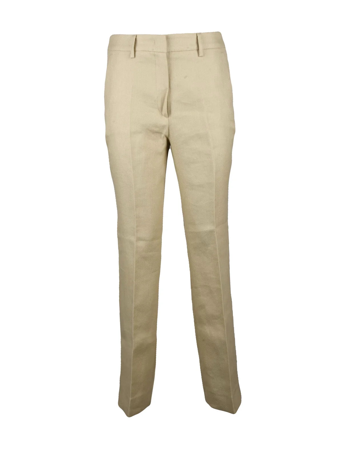 Agape Trousers Cotton Linen - Beige