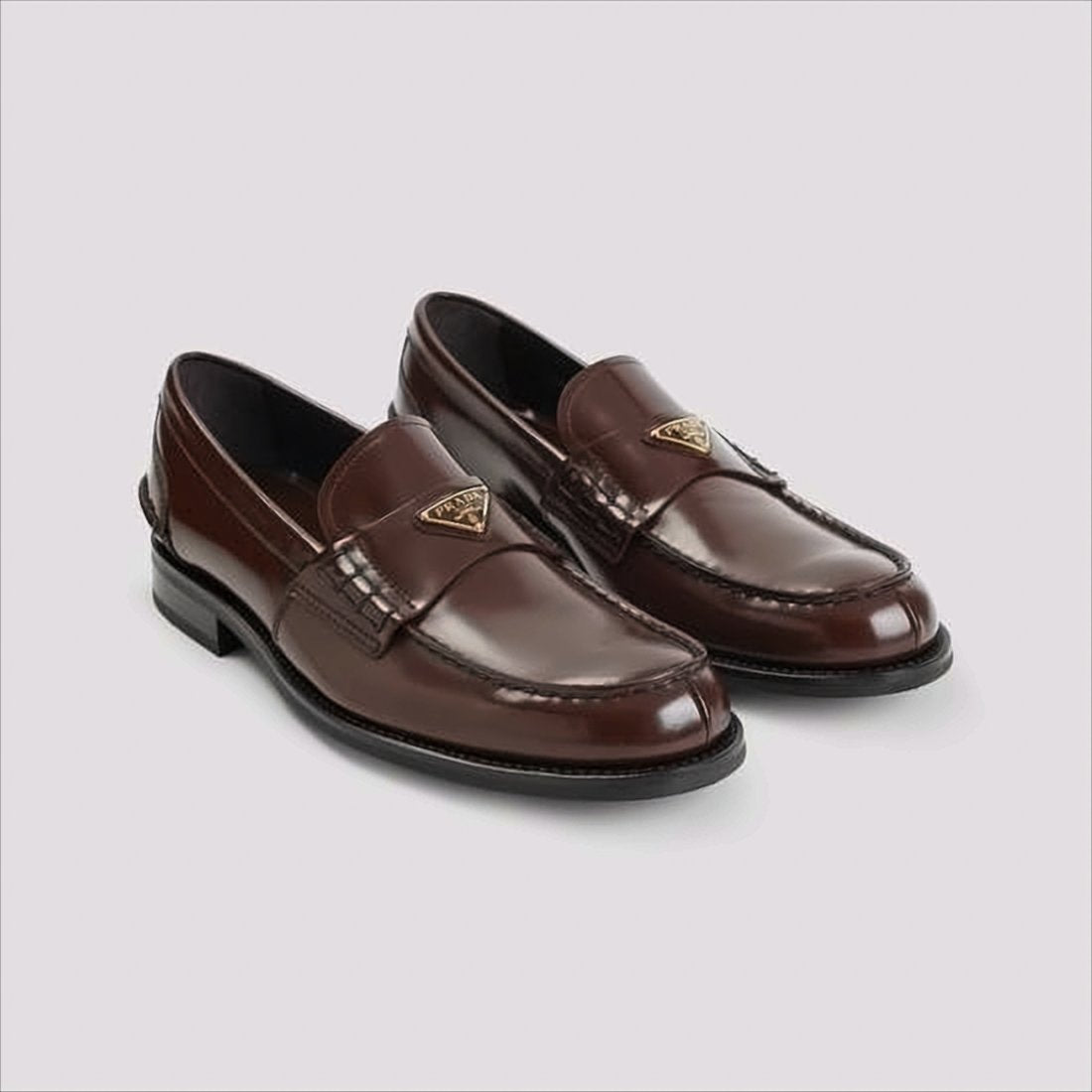 Polished Calf Leather Loafers
