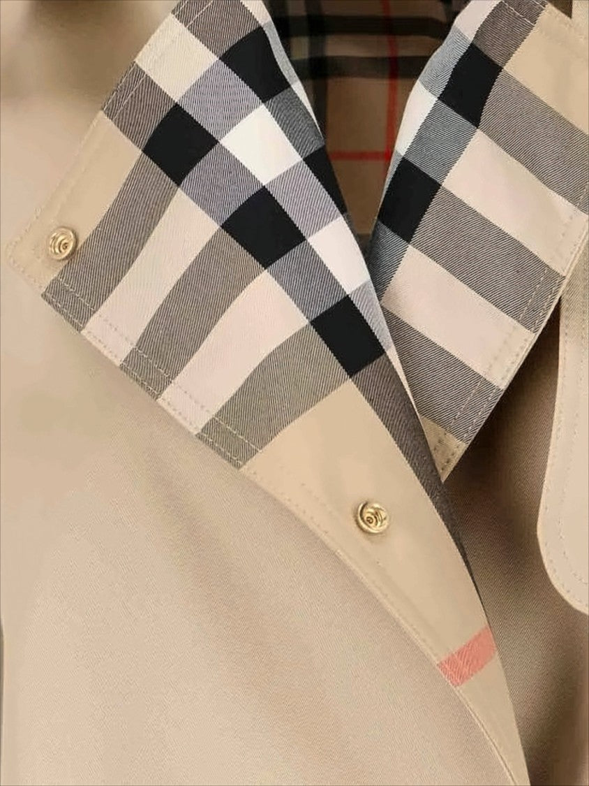 Classic Trench Coat With Belted Waist