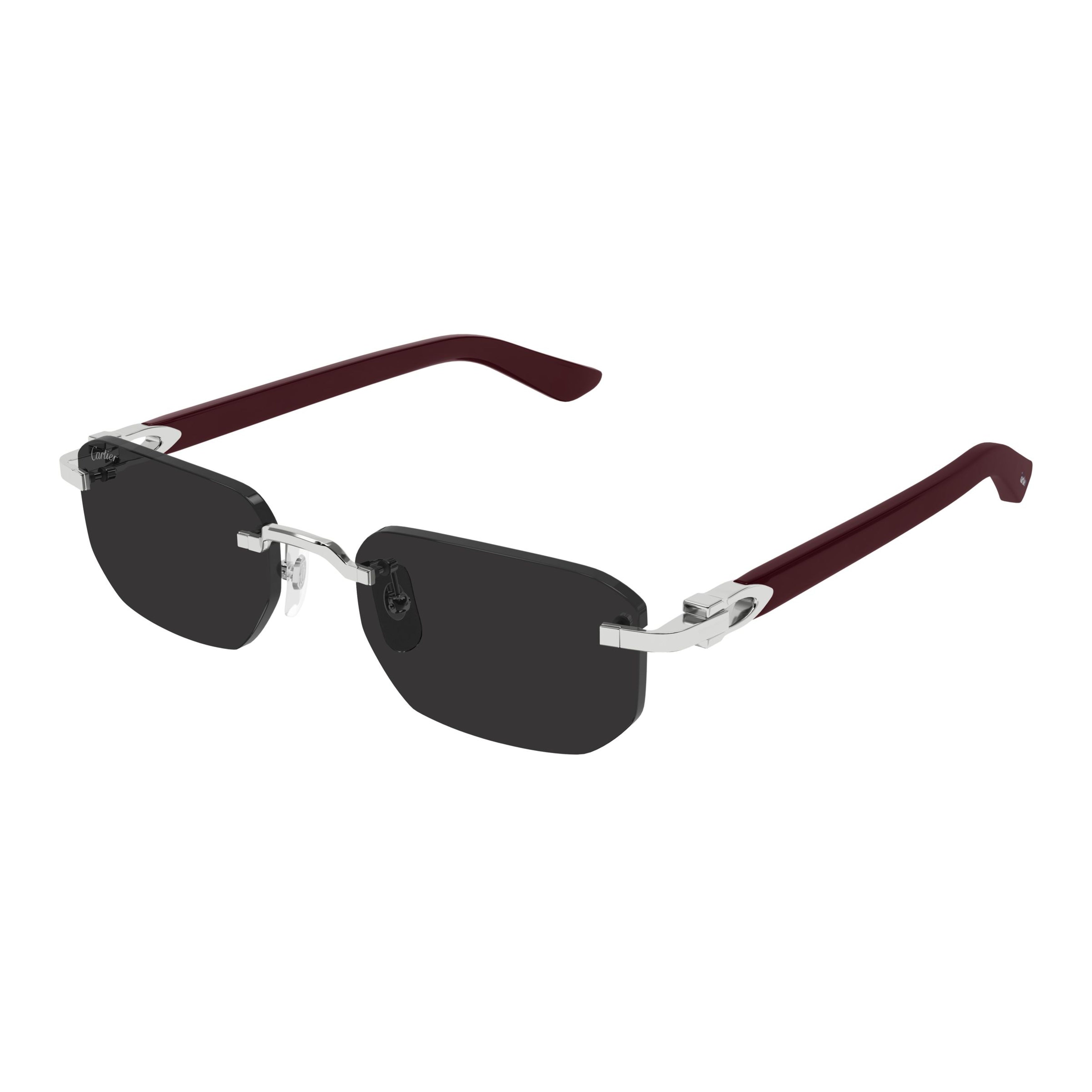 Ct0622s Rimless Rectangular Sunglasses