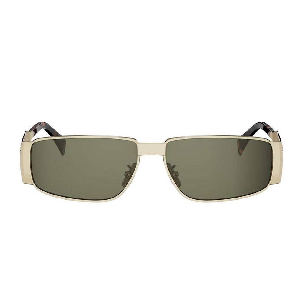 Metal Triomphe Rectangular Metal Frame Sunglasses