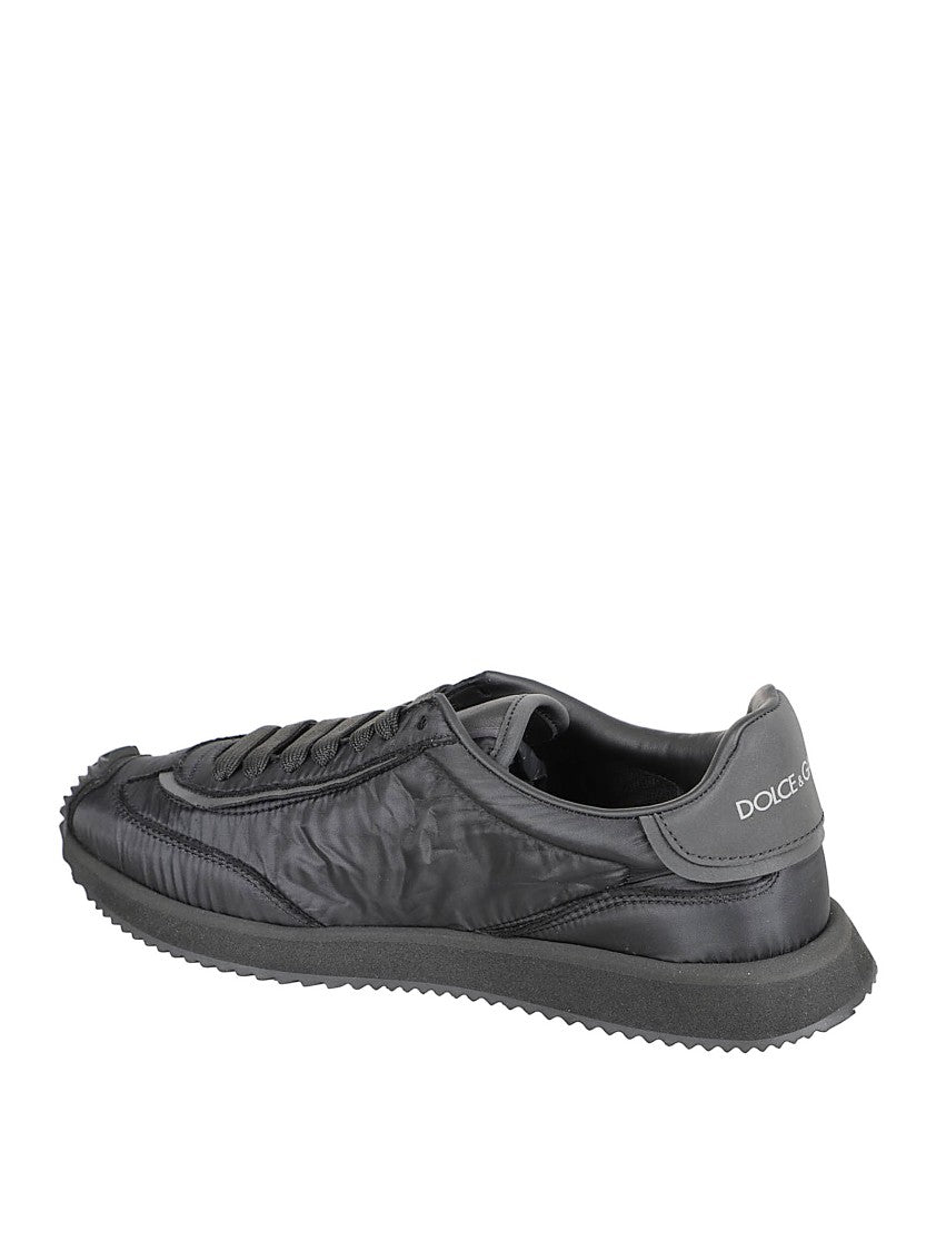 Oversized Logo Sneakers With Padded Collar