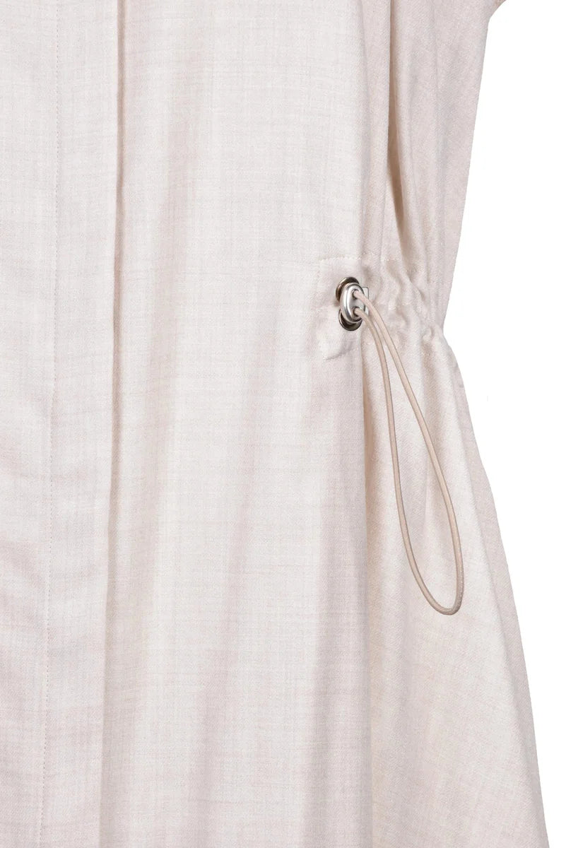 Chemise Dress - White