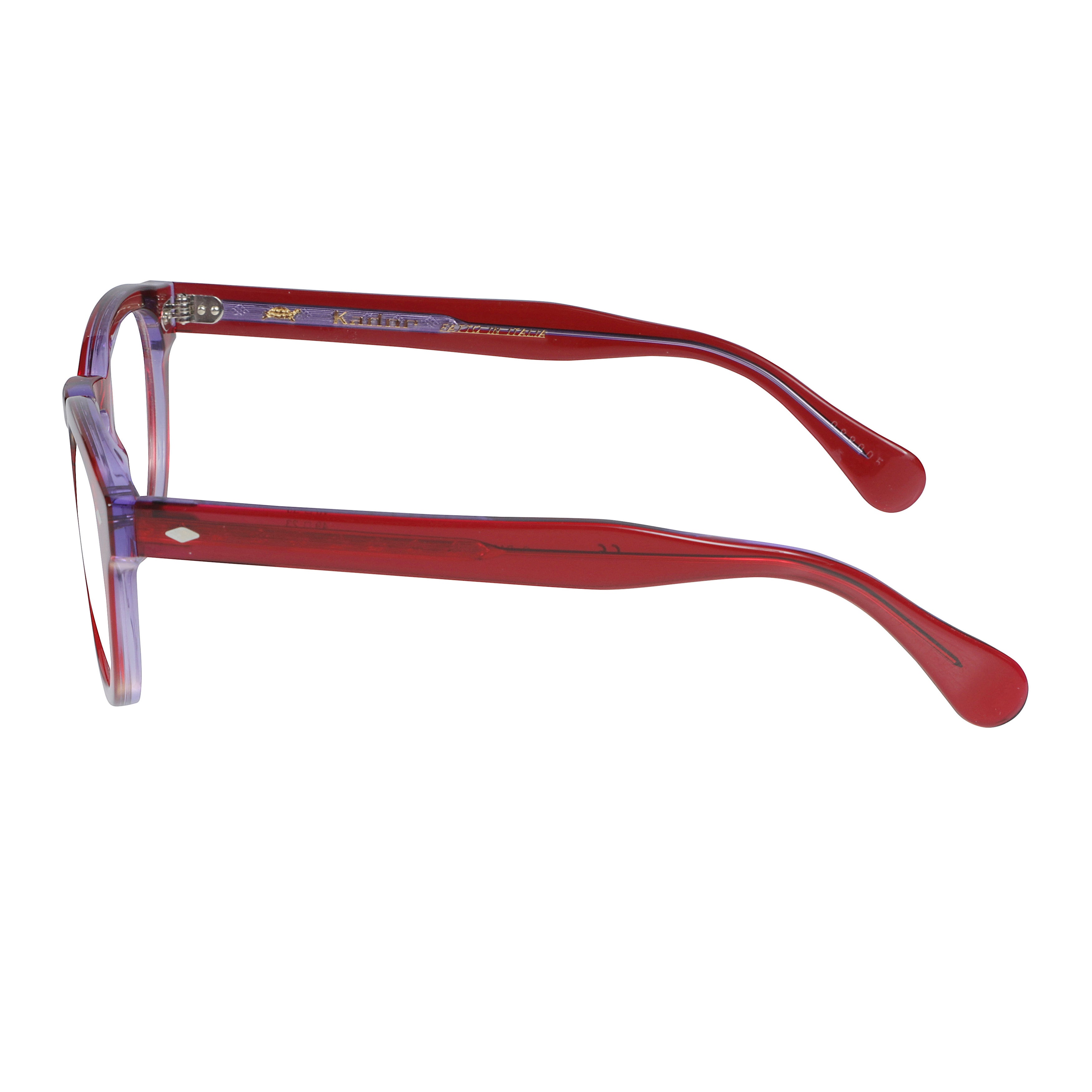 Jolly Cal 49 Translucent Red Frame Sunglasses