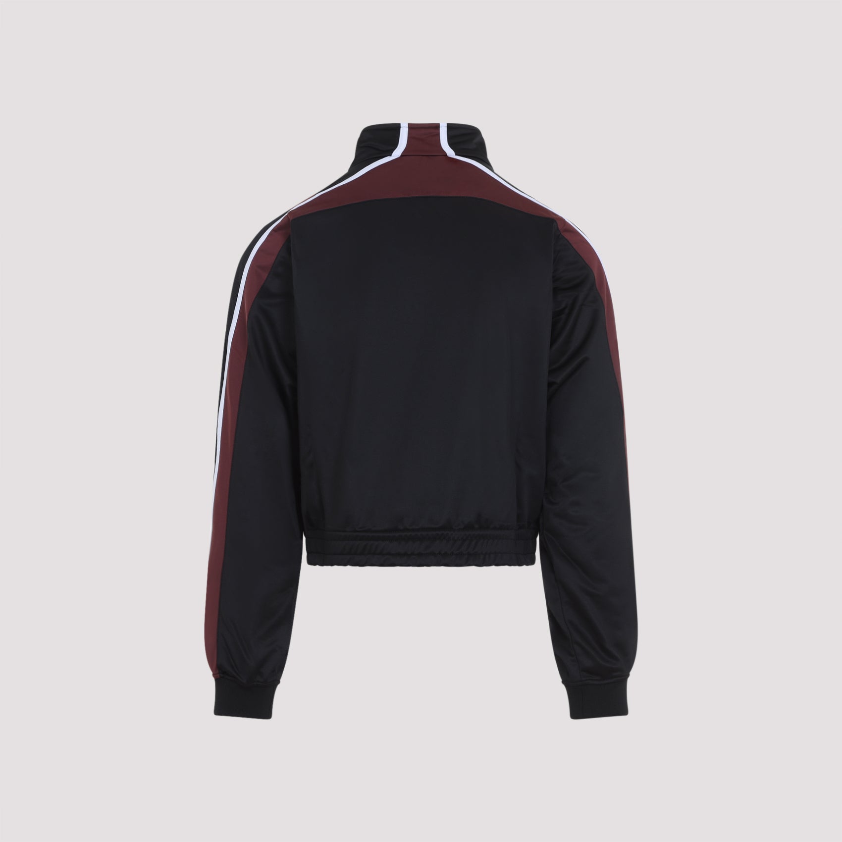 Shrunken Black Polyester Jacket