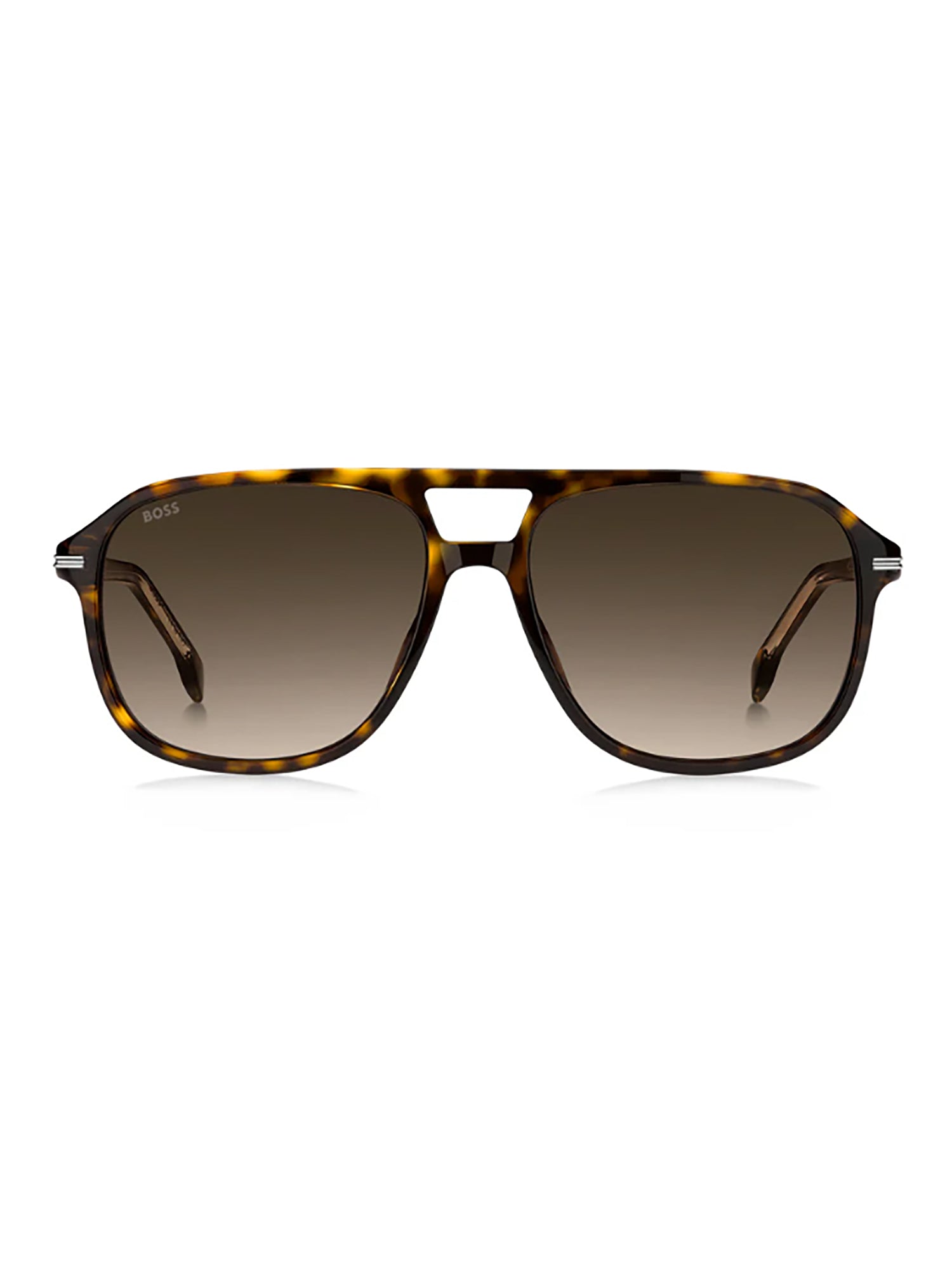 Oversized Geometric Frame Sunglasses with Gradient Lenses
