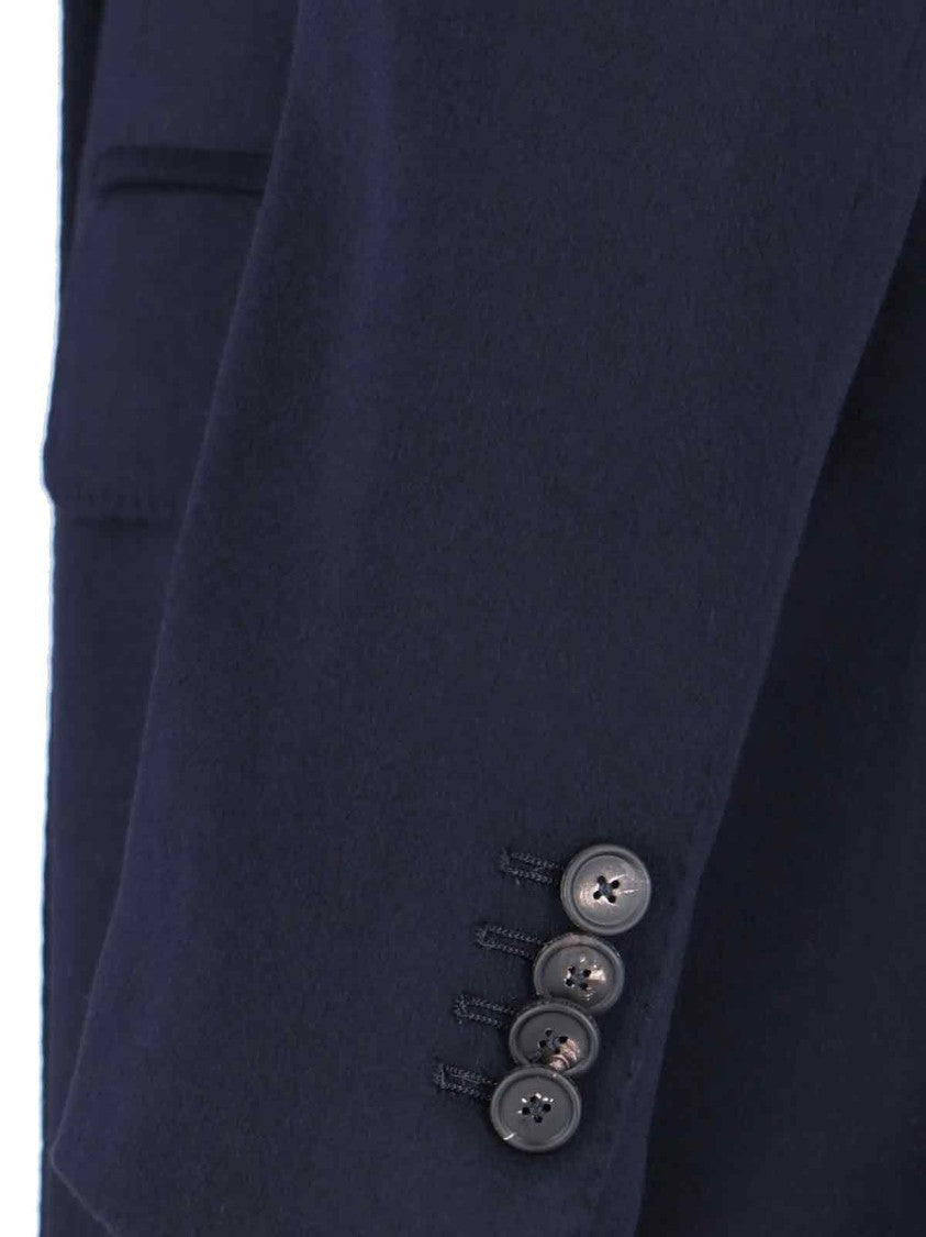 "J Caris" Cashmere Blazer – Navy Blue