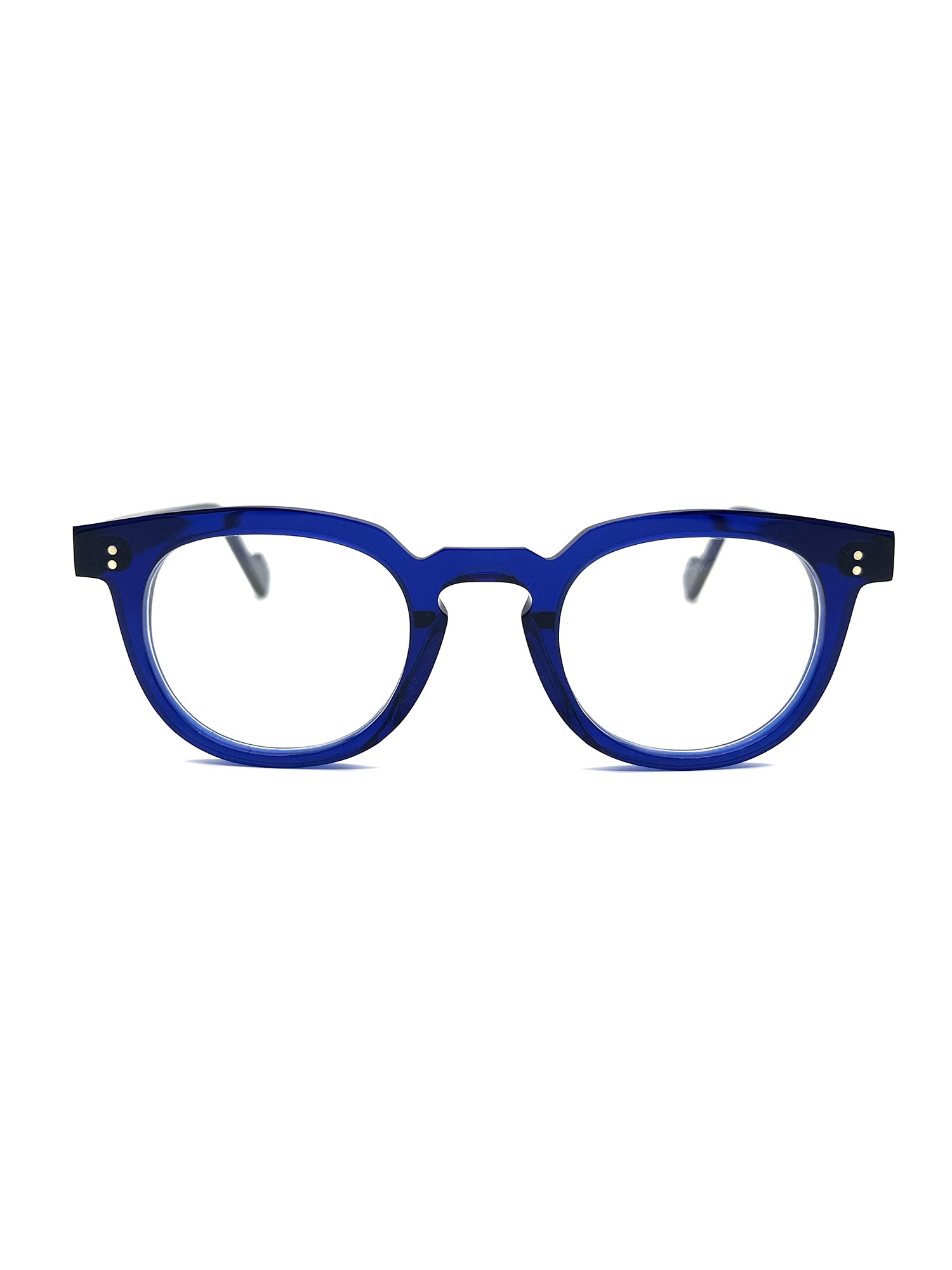 Sleek Blue Acetate Optical Frame
