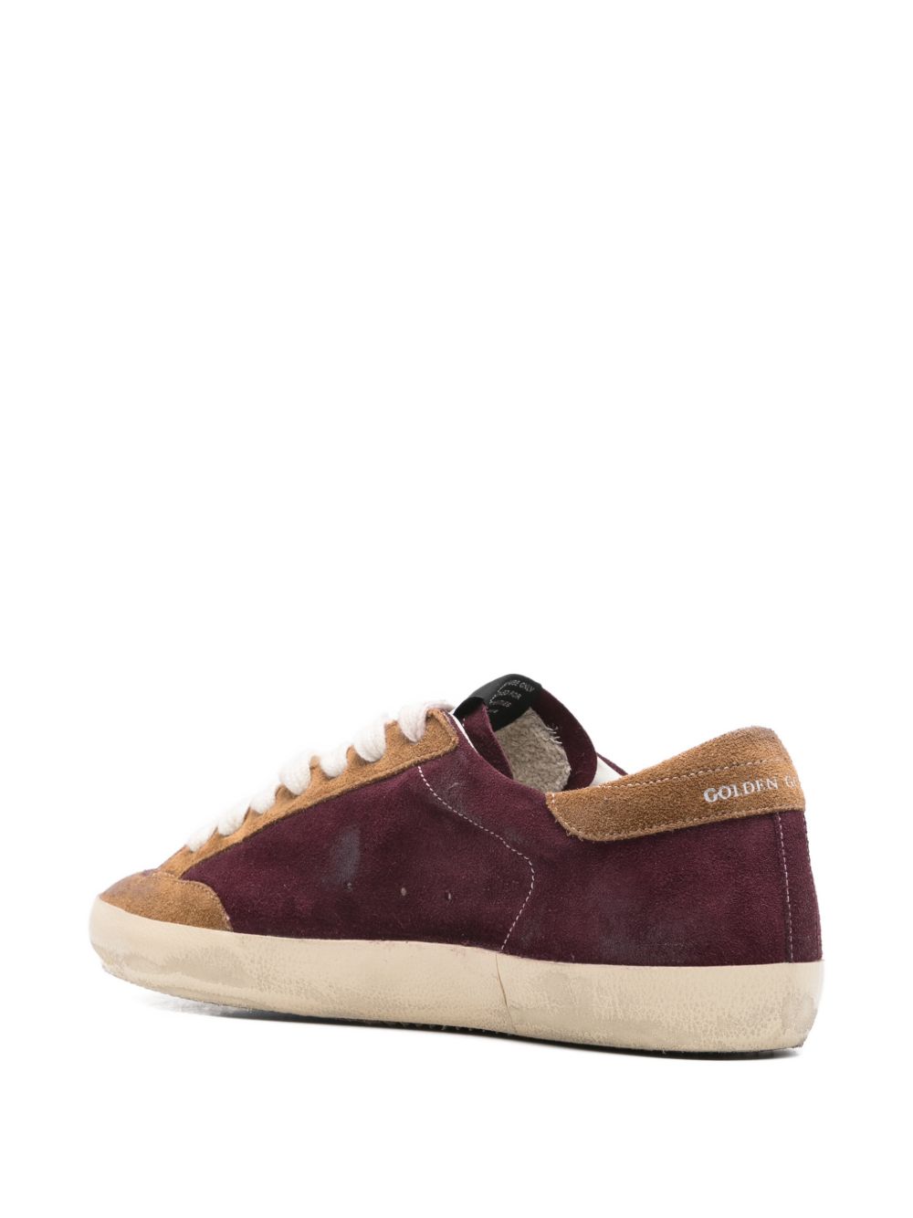 Low-Top Burgundy Sneakers