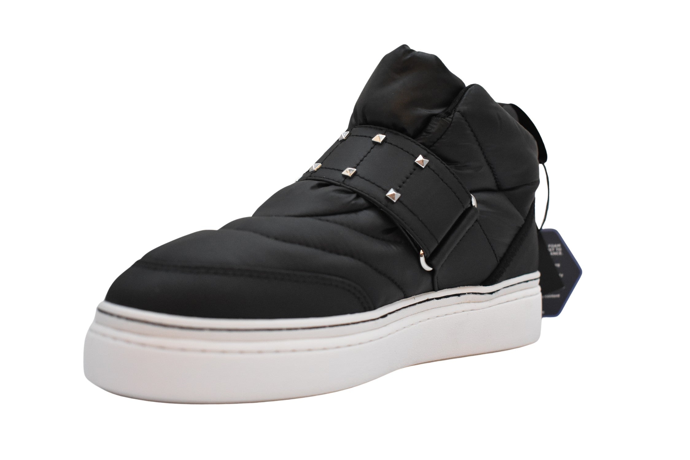 Padded High-Top Flat Sneakers