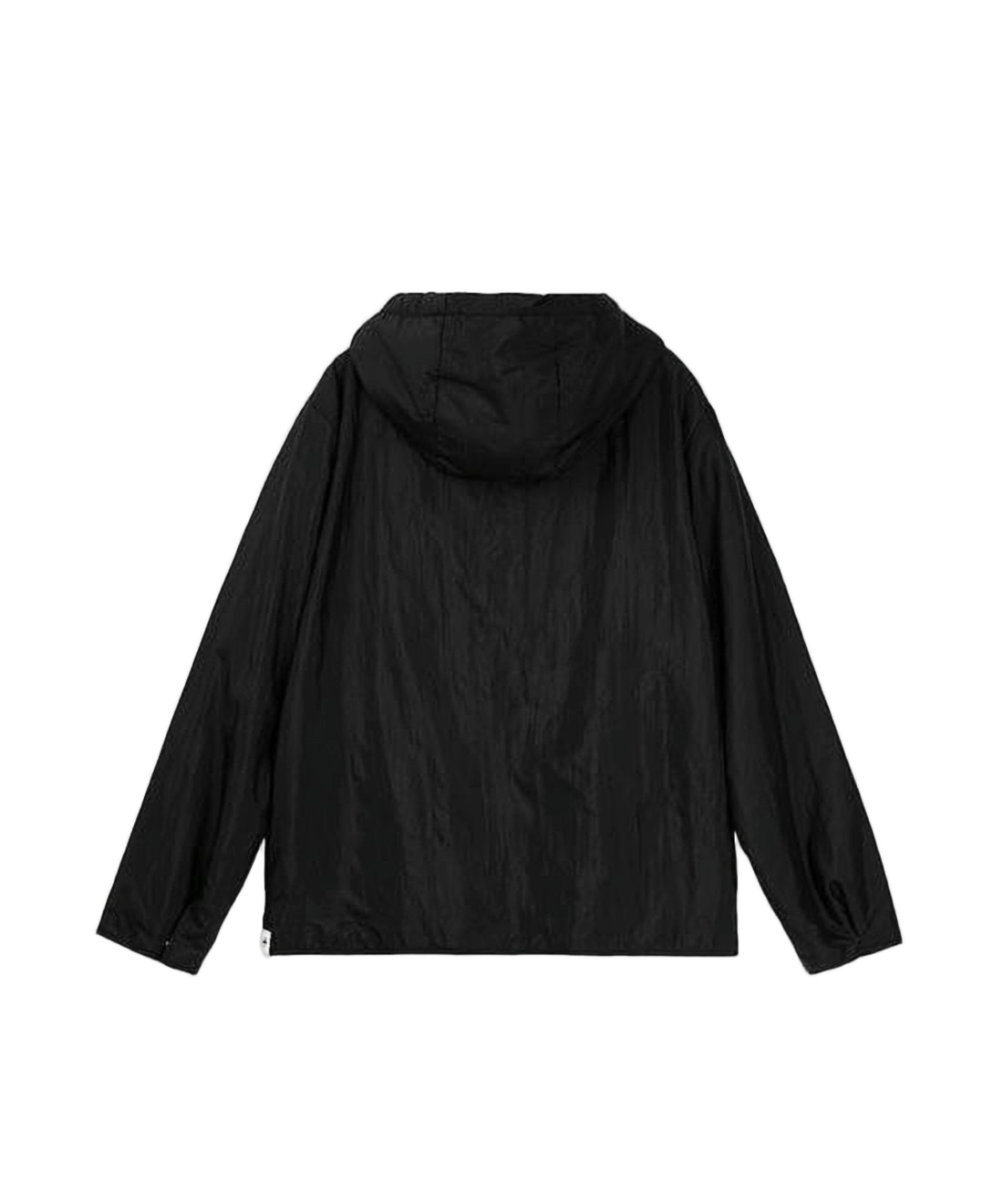 Lightweight Black Jacket with Hood