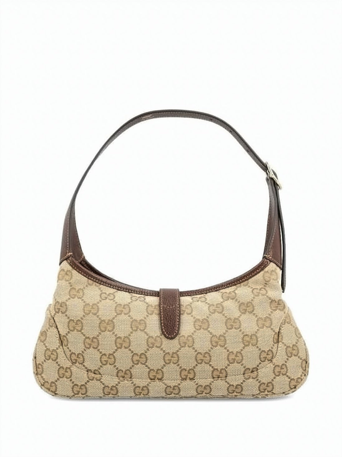 Monogram Canvas Slim Shoulder Bag