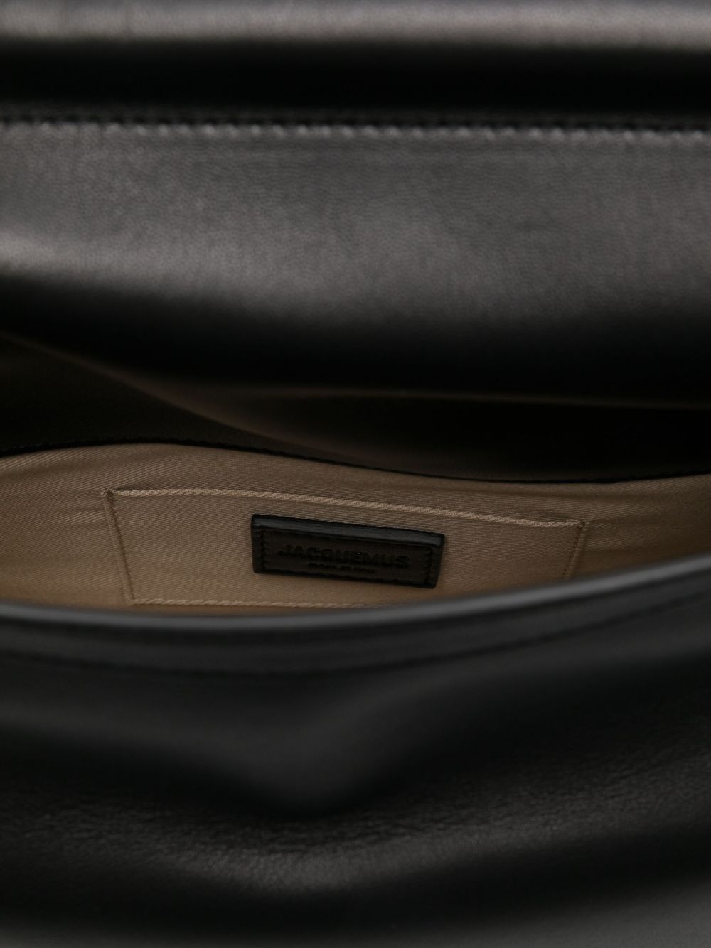 Structured Rectangular Black Bag