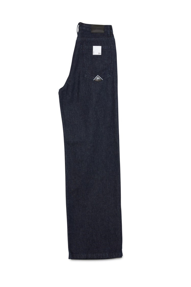 Women's Dark Blue Denim Jeans