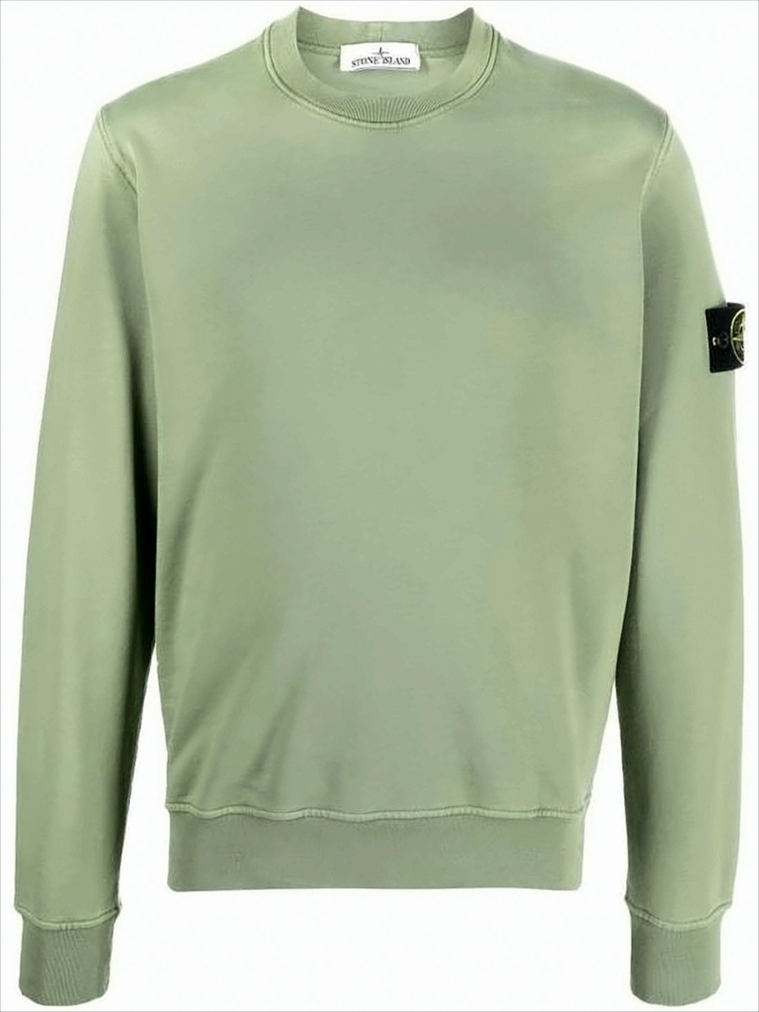 Minimalist Long-Sleeve Sweatshirt with Distinctive Patch Logo