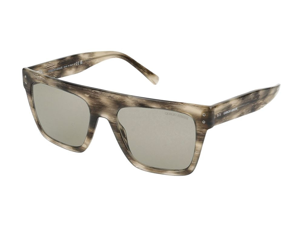 Sunglasses Giorgio Armani 0AR8177 5922/3 Striped Light Grey 52/18/145