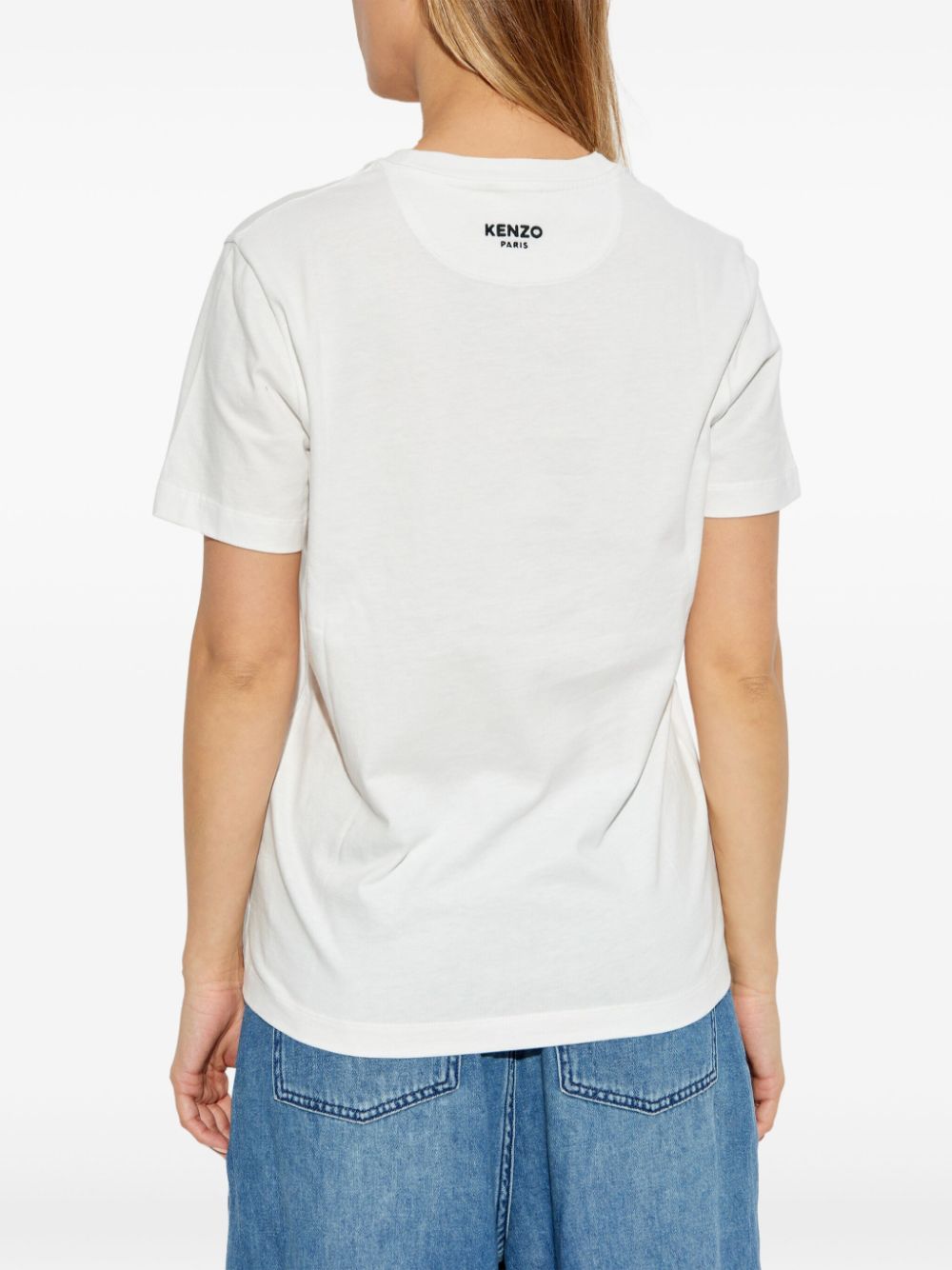 White Short-Sleeved Top