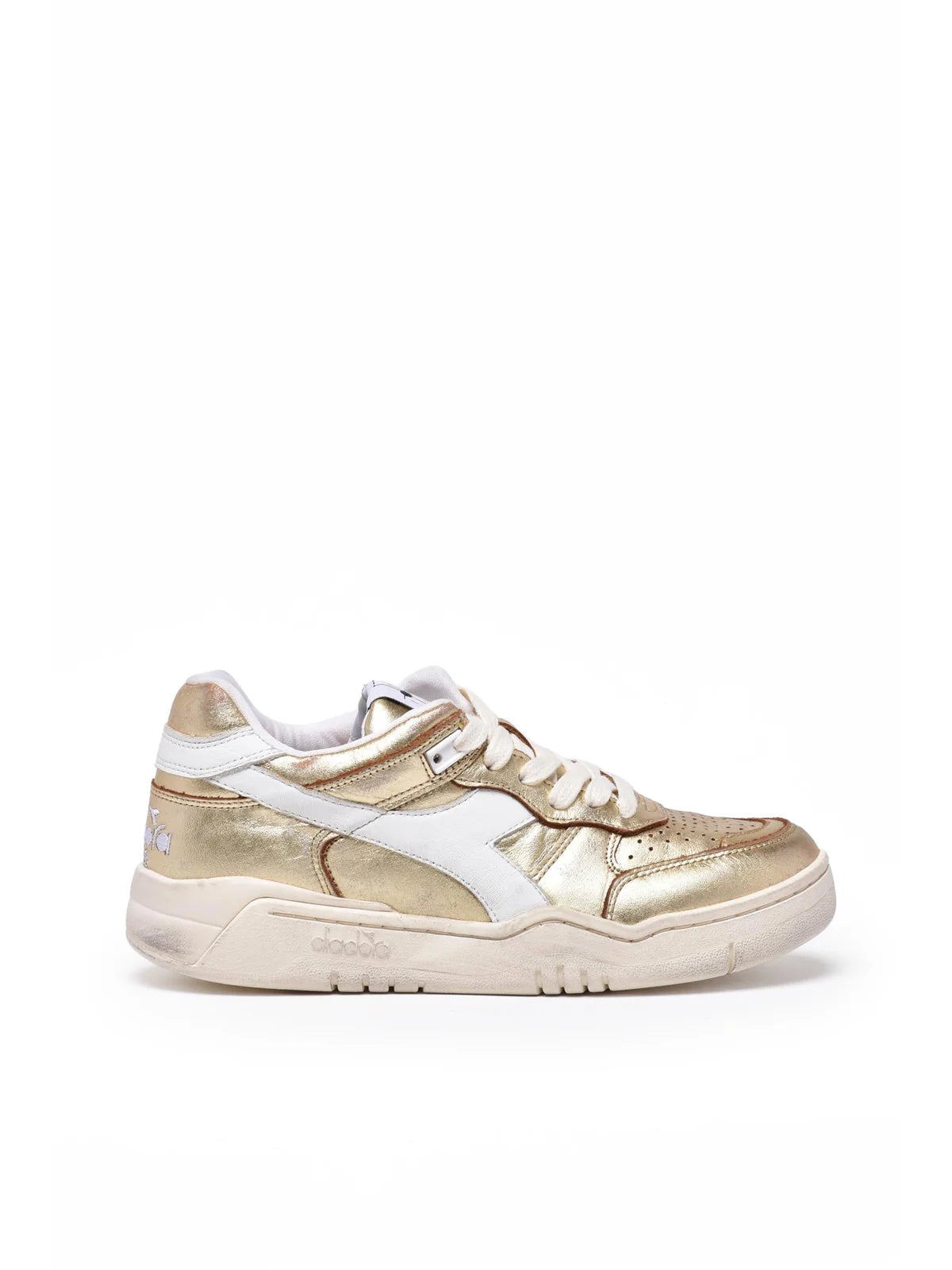 Gold Leather B.560 Sneakers