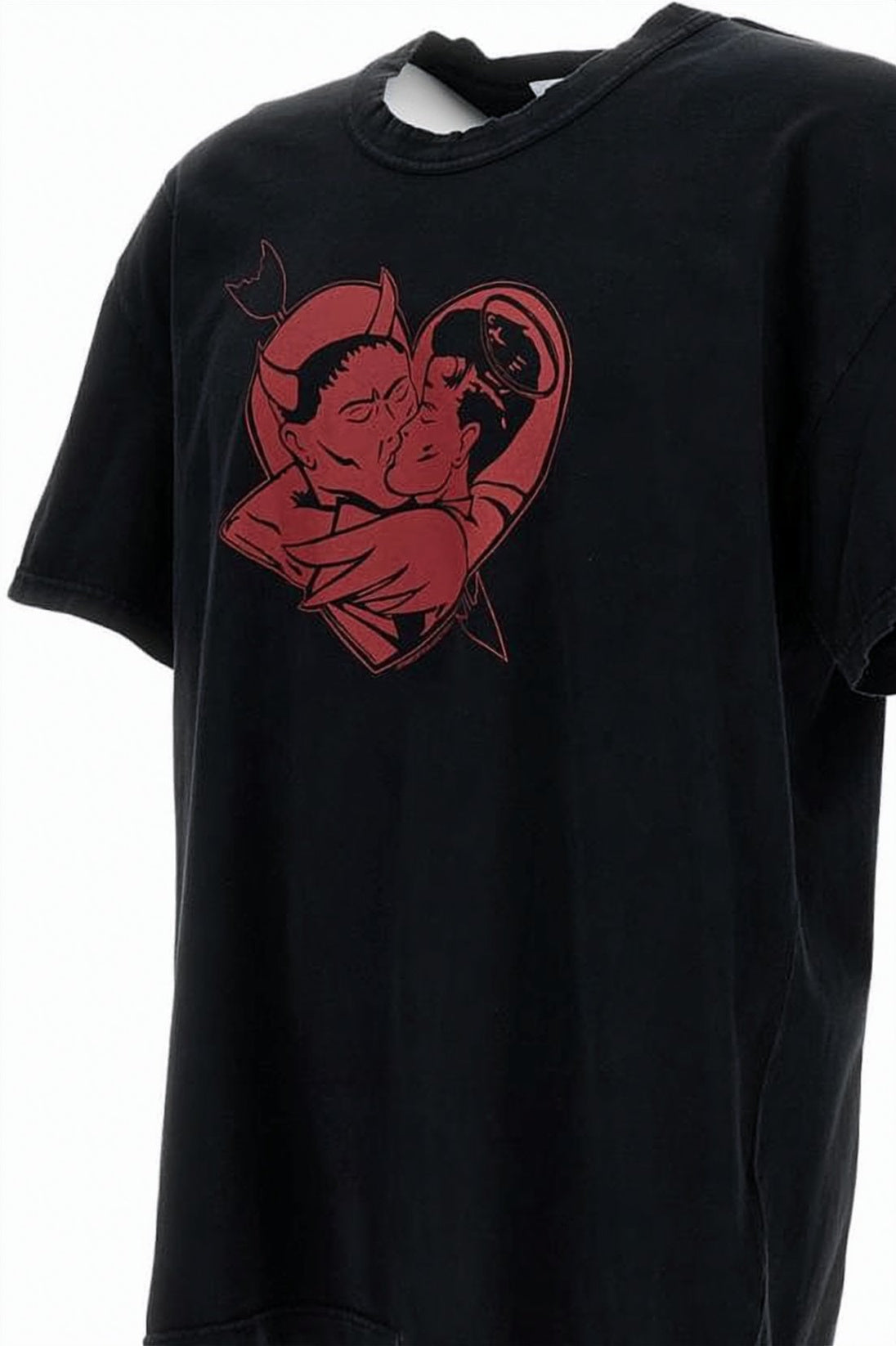 Short-Sleeved Graphic Print T-Shirt