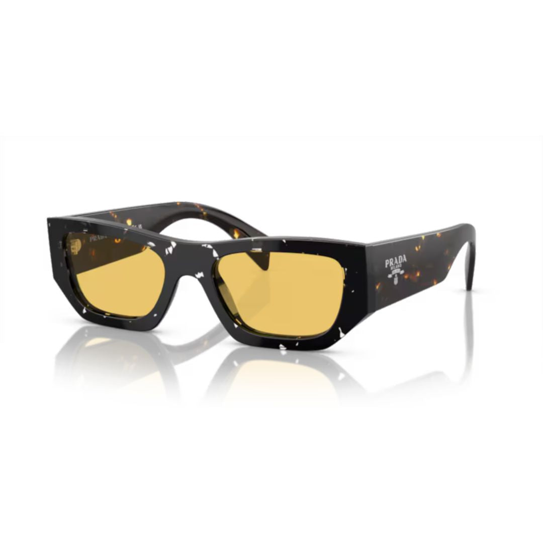 0Pr A01S Bold Rectangular Frame Sunglasses