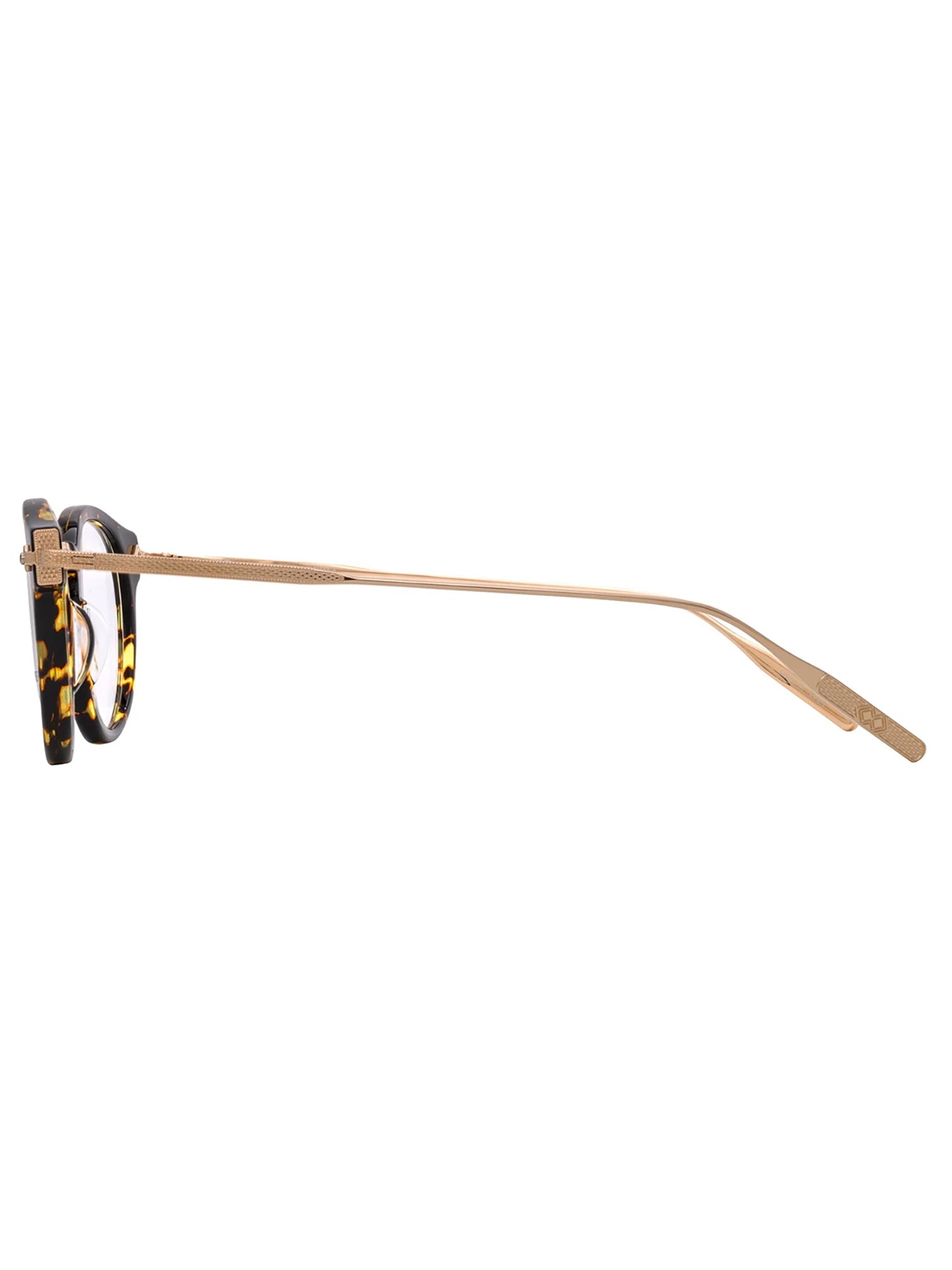Oval Shape Optical Frames With Tortoiseshell Pattern