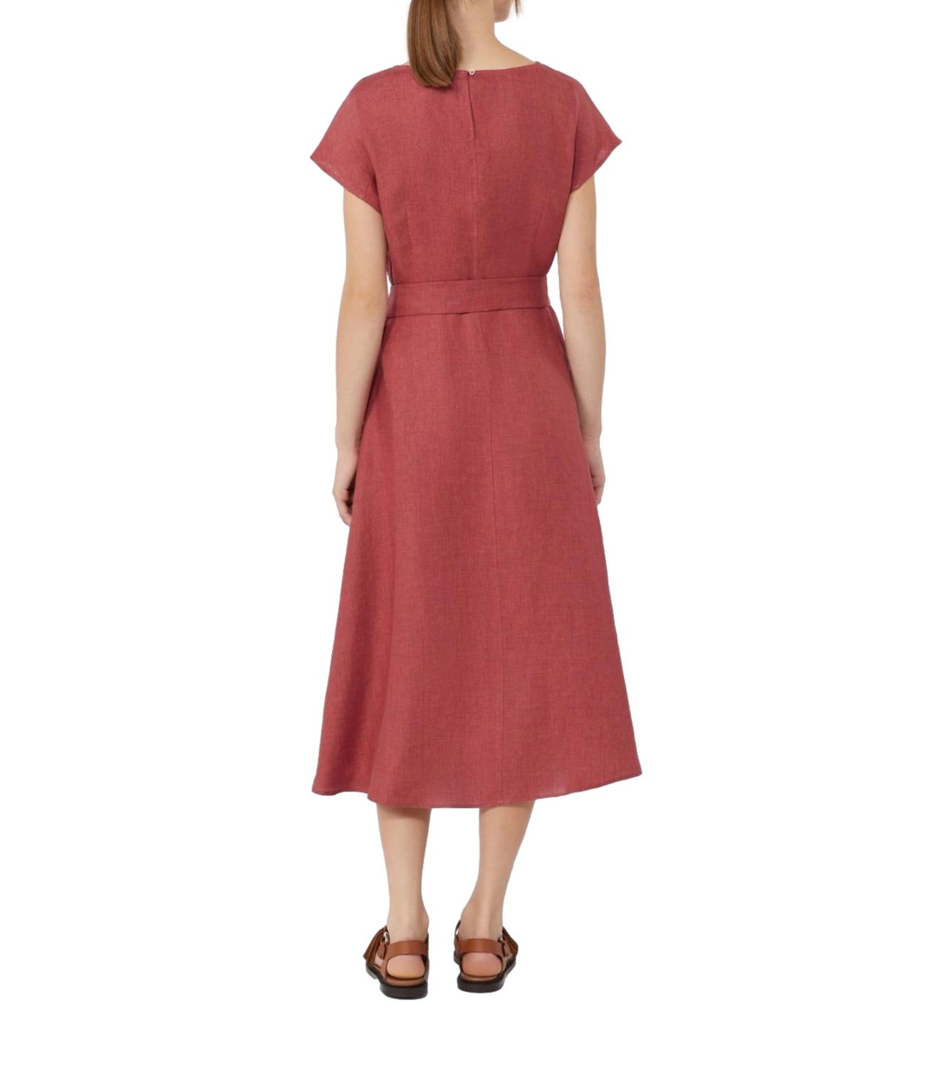 Cherry Red Wkdesordio Wool Dress