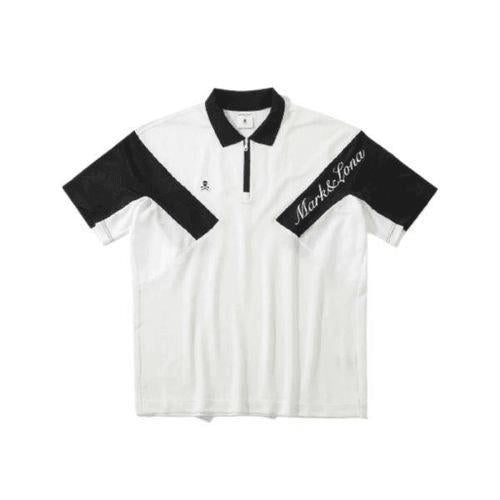 Sporty Training Shirt with Bold Black Accents