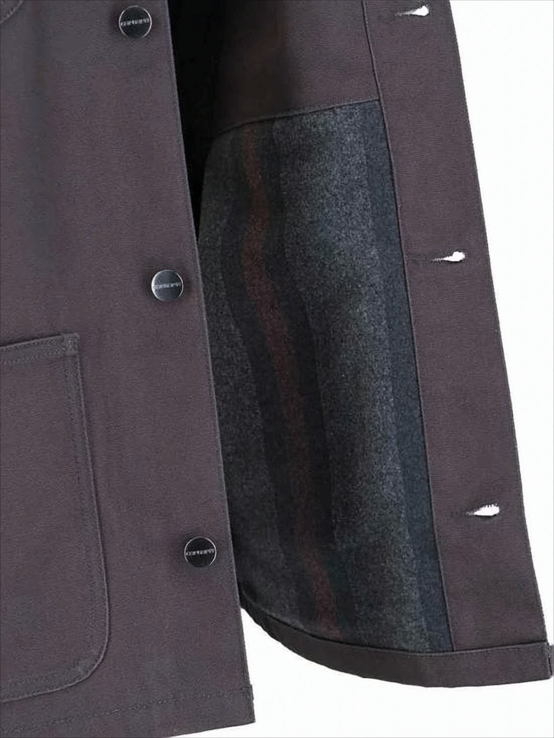 Sturdy Black Carhartt WIP Michigan Coat
