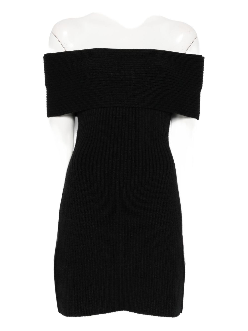 Fitted Off-the-Shoulder Mini Dress