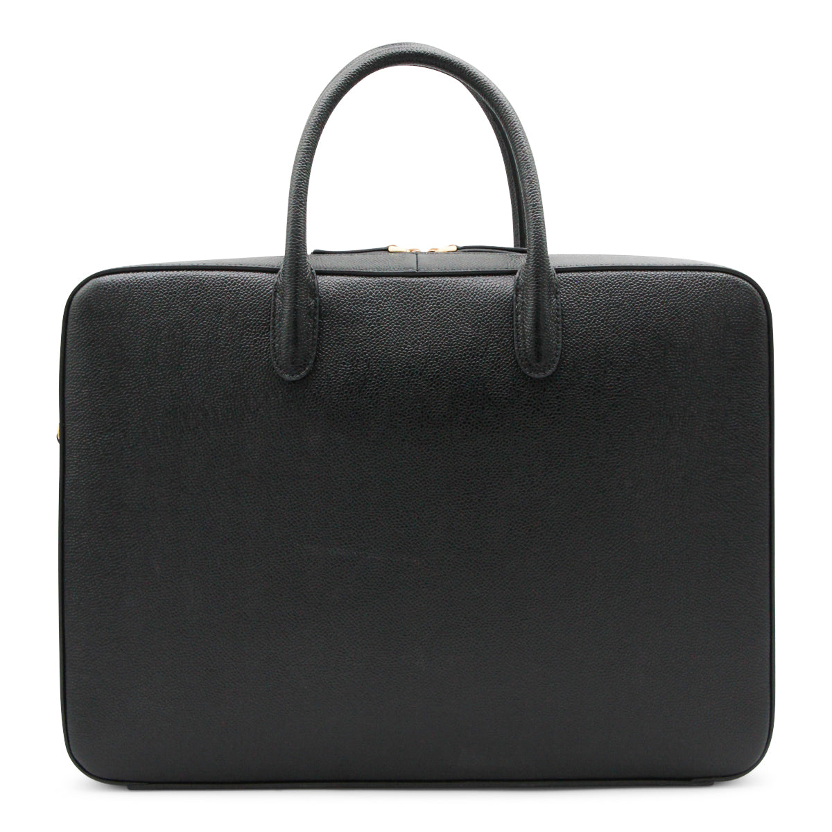 Black Top Handle Bag