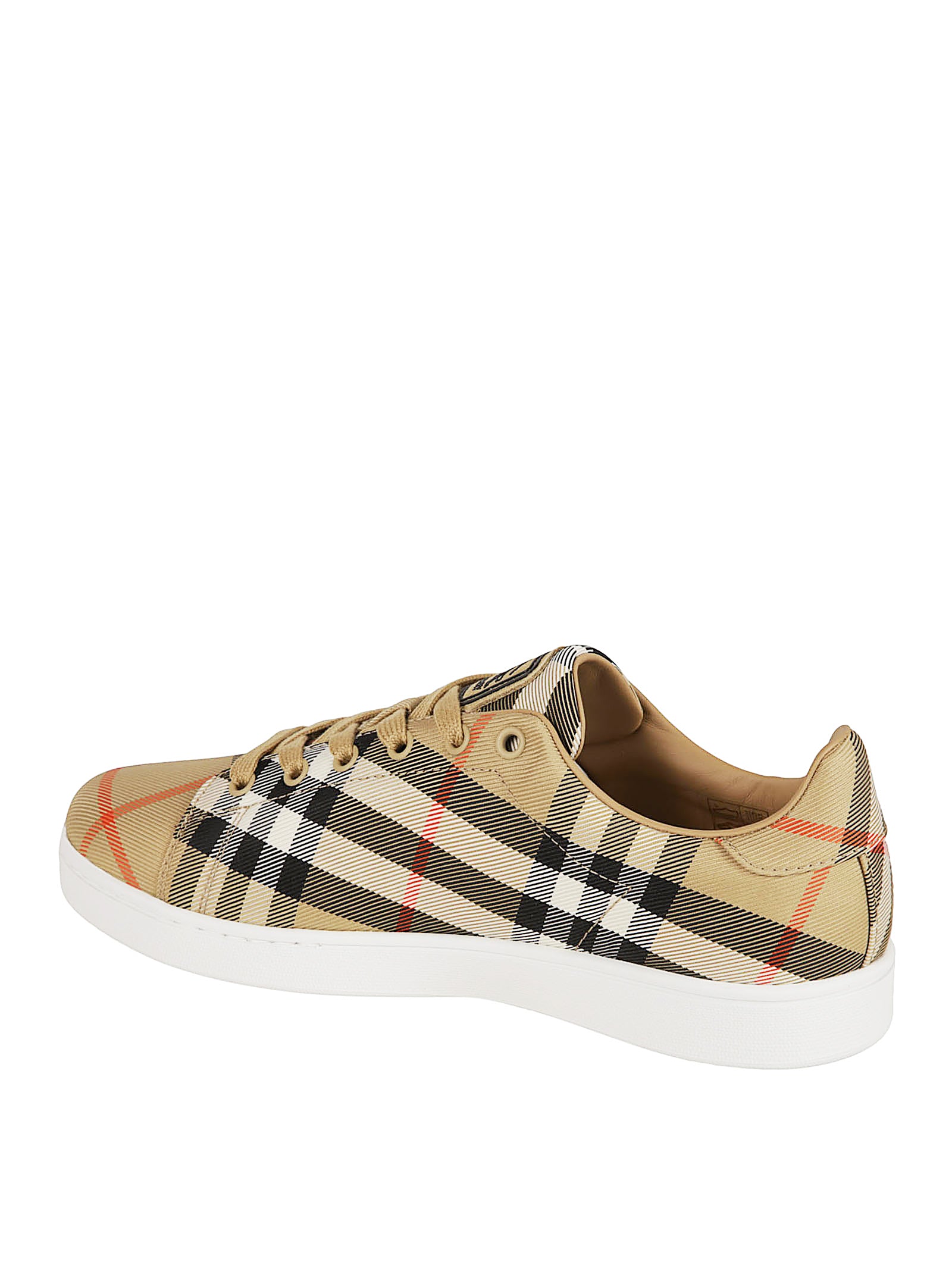 Low-Top Coated Canvas Sneakers
